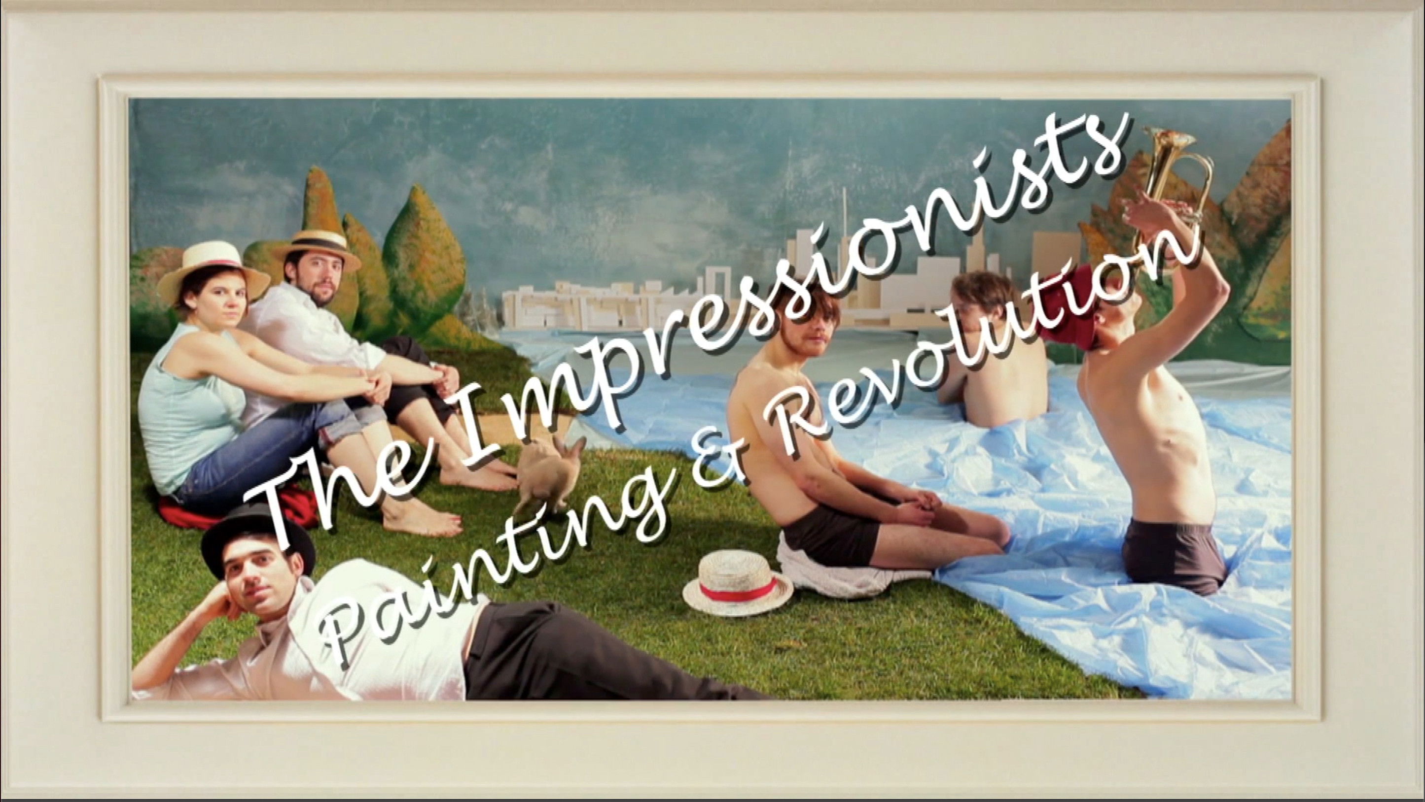Backdrop for The Impressionists: Painting and Revolution