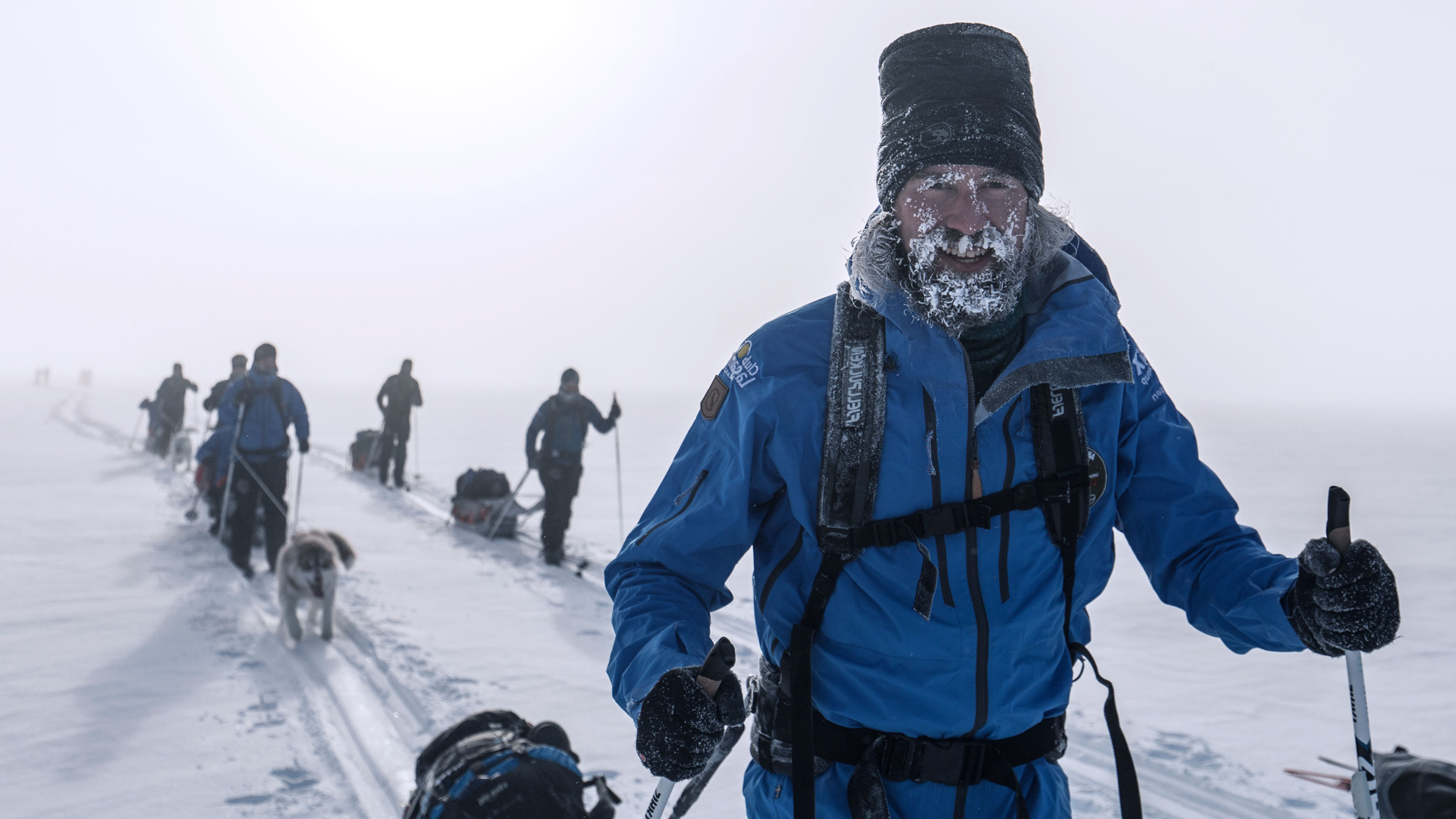 Backdrop for Brygmann og krigsveteranerne