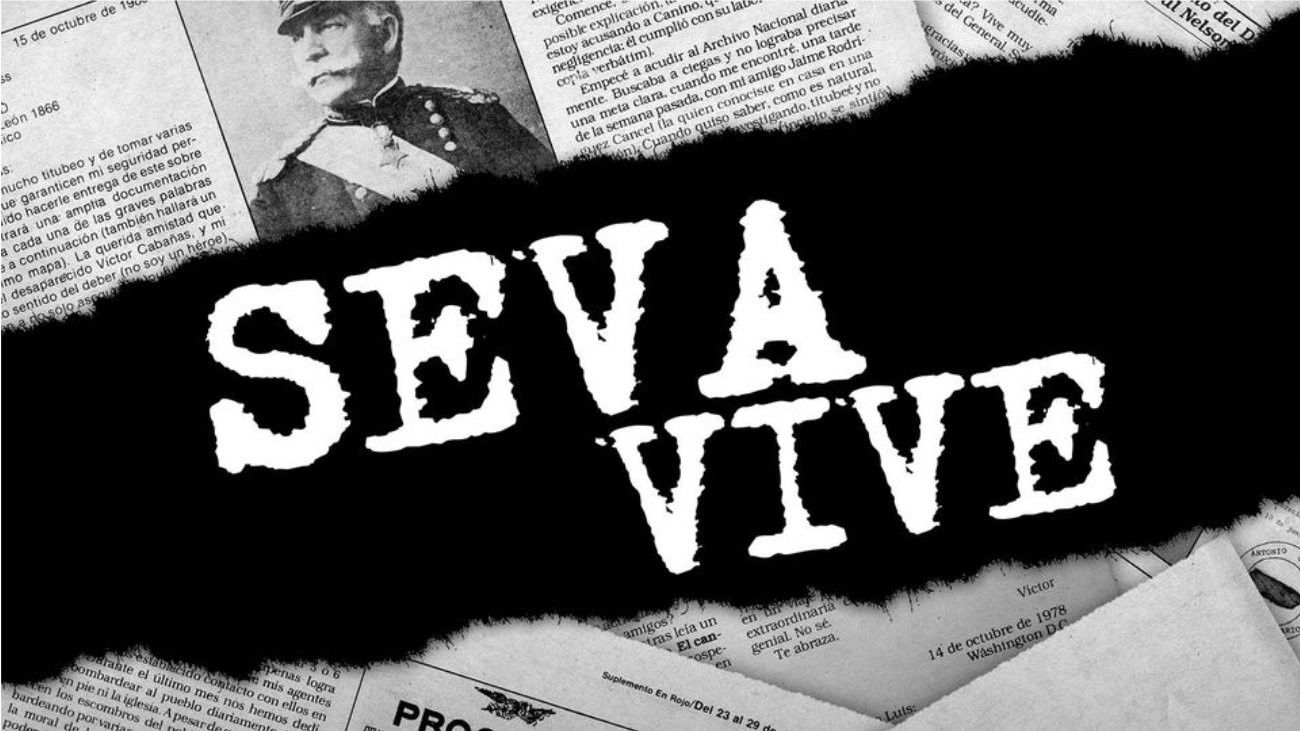 Backdrop for Seva vive