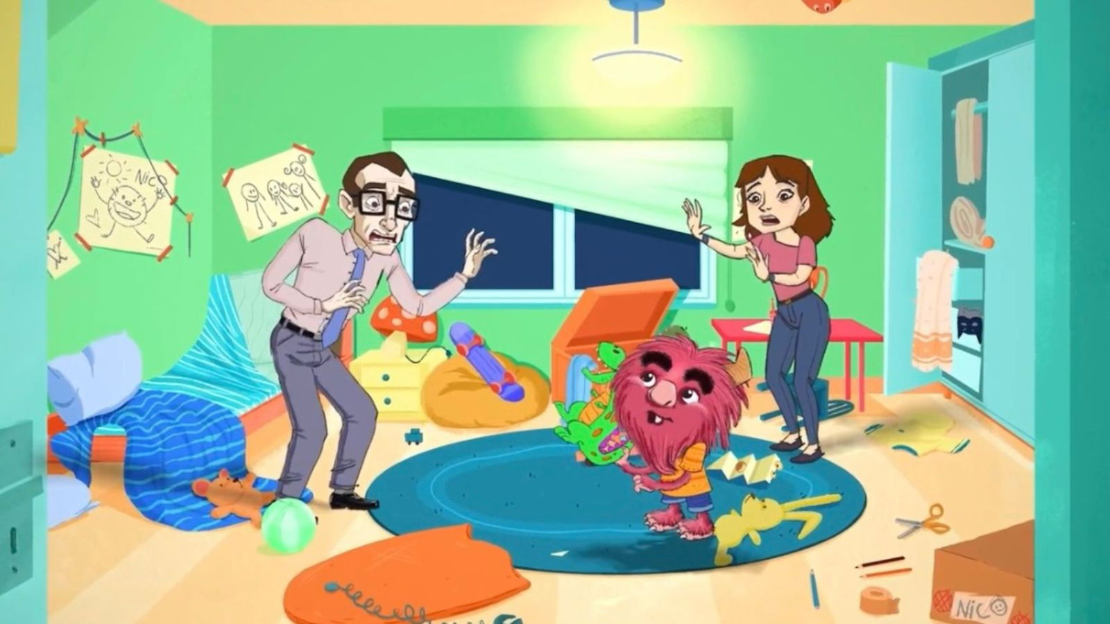 Backdrop for The Monster Boy