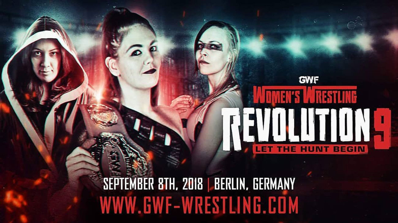 Backdrop for GWF Women's Wrestling Revolution 9: Let The Hunt Begin