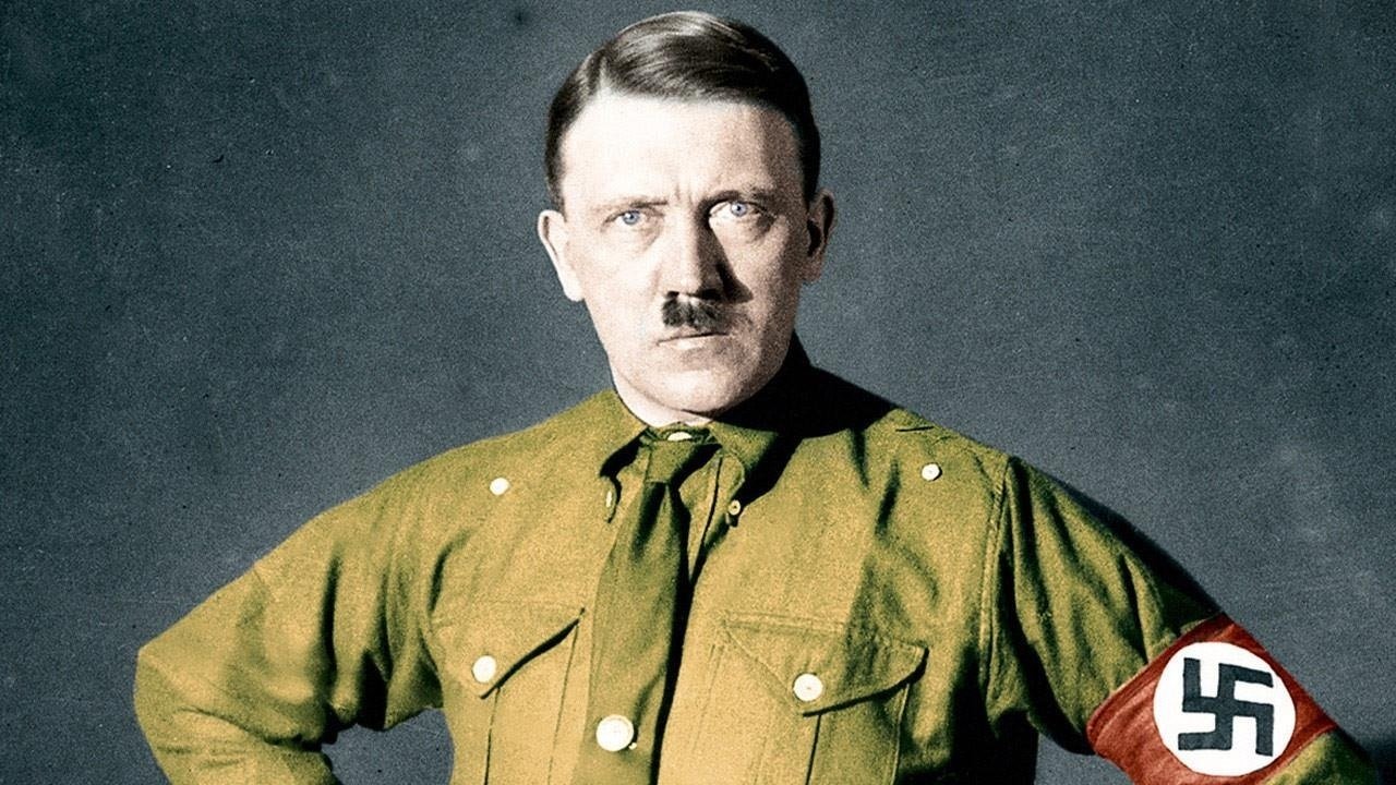 Backdrop for Hitler in Colour