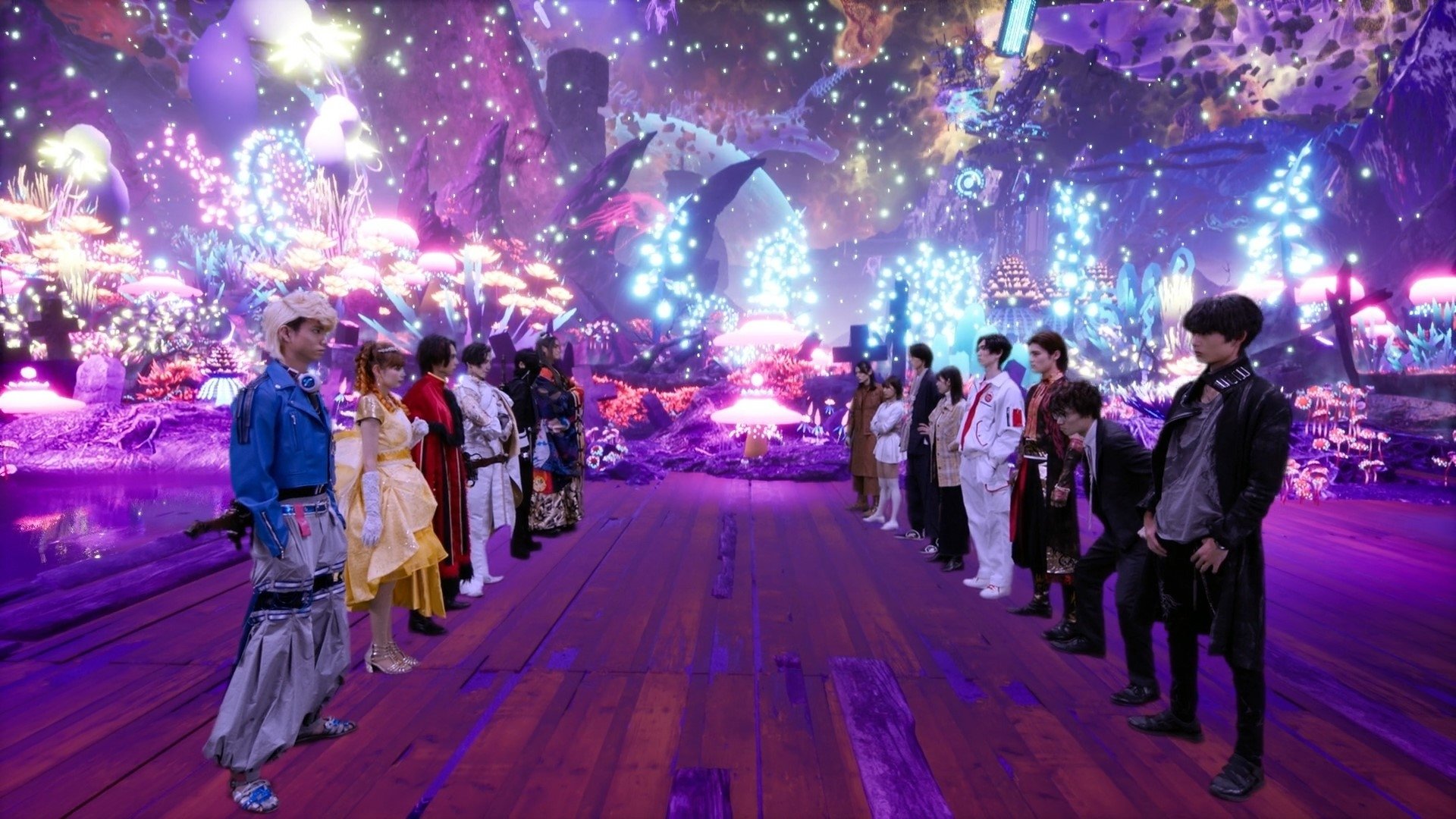 Backdrop for Ohsama Sentai King-Ohger vs. Donbrothers