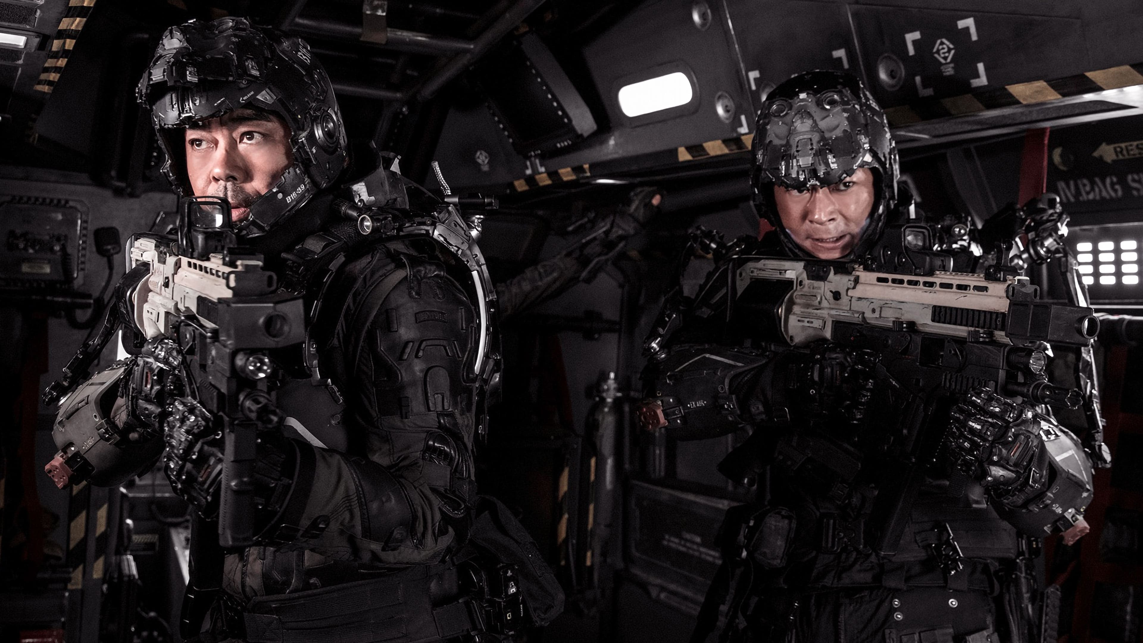 Backdrop for Warriors of Future