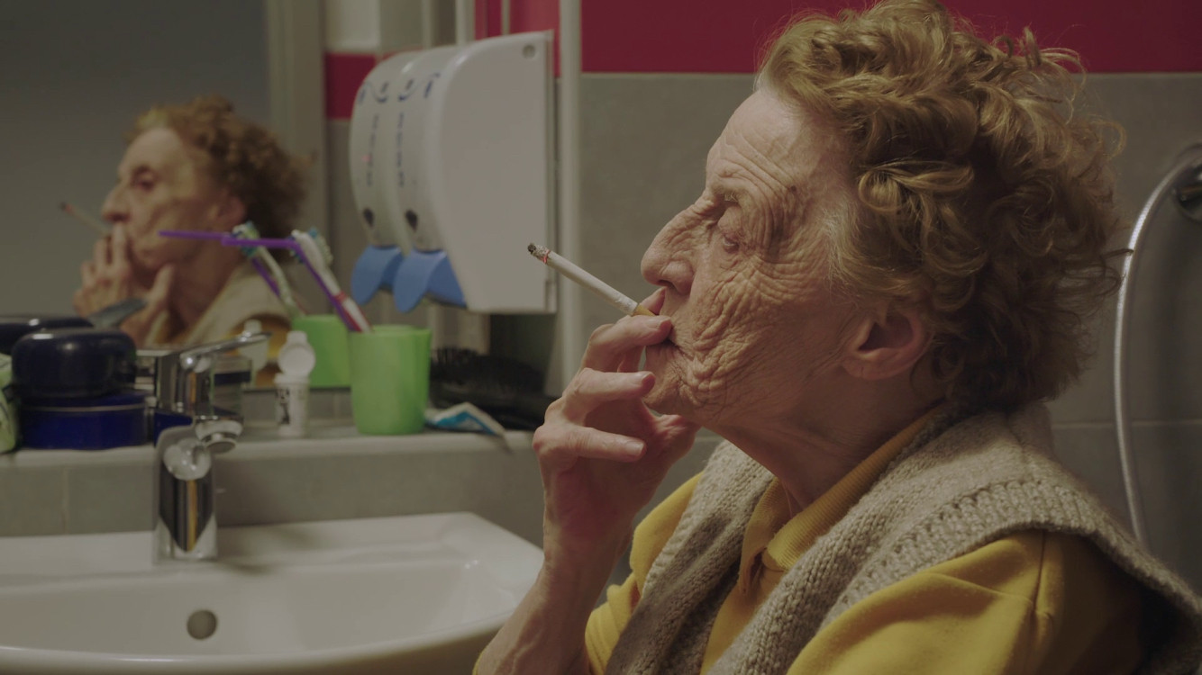 Backdrop for Alzheimer Cafe