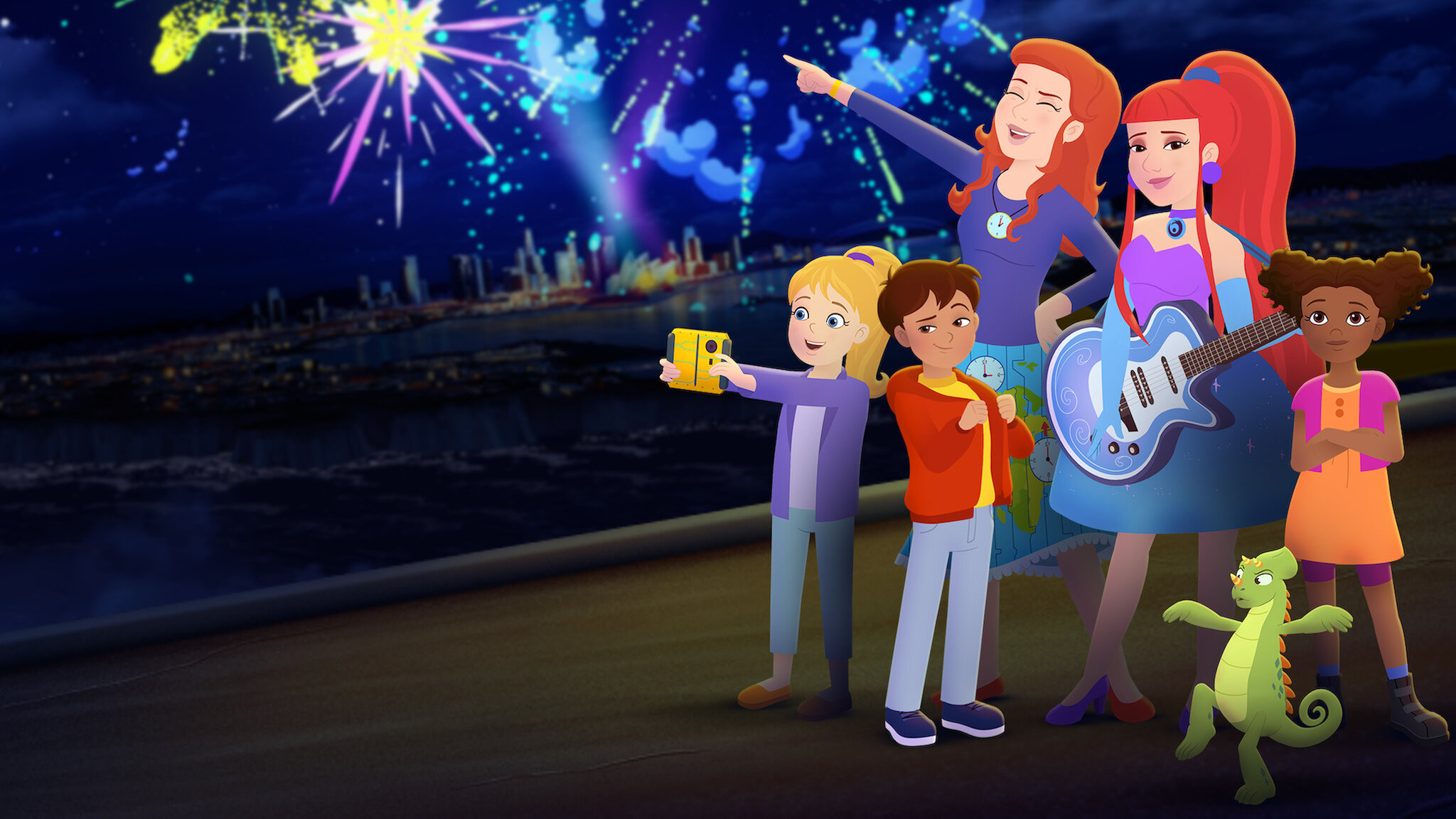 Backdrop for The Magic School Bus Rides Again: In the Zone