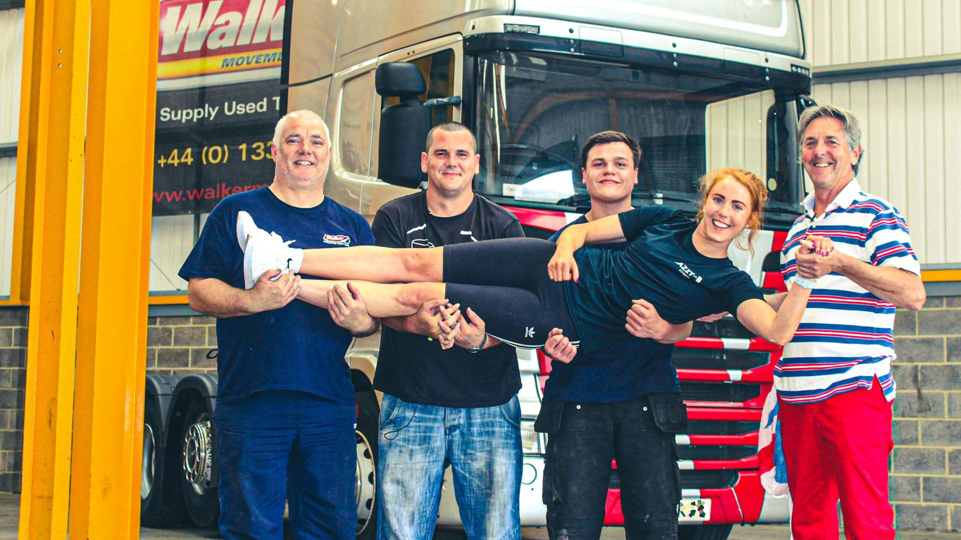 Backdrop for Wonderful World of Trucking