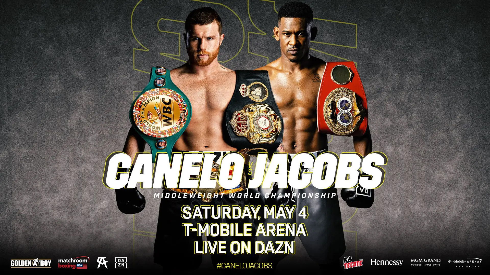 Backdrop for Canelo Alvarez vs. Daniel Jacobs