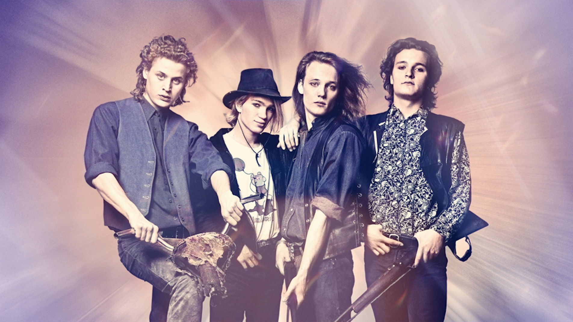 Backdrop for D-A-D 40 Års Venskab