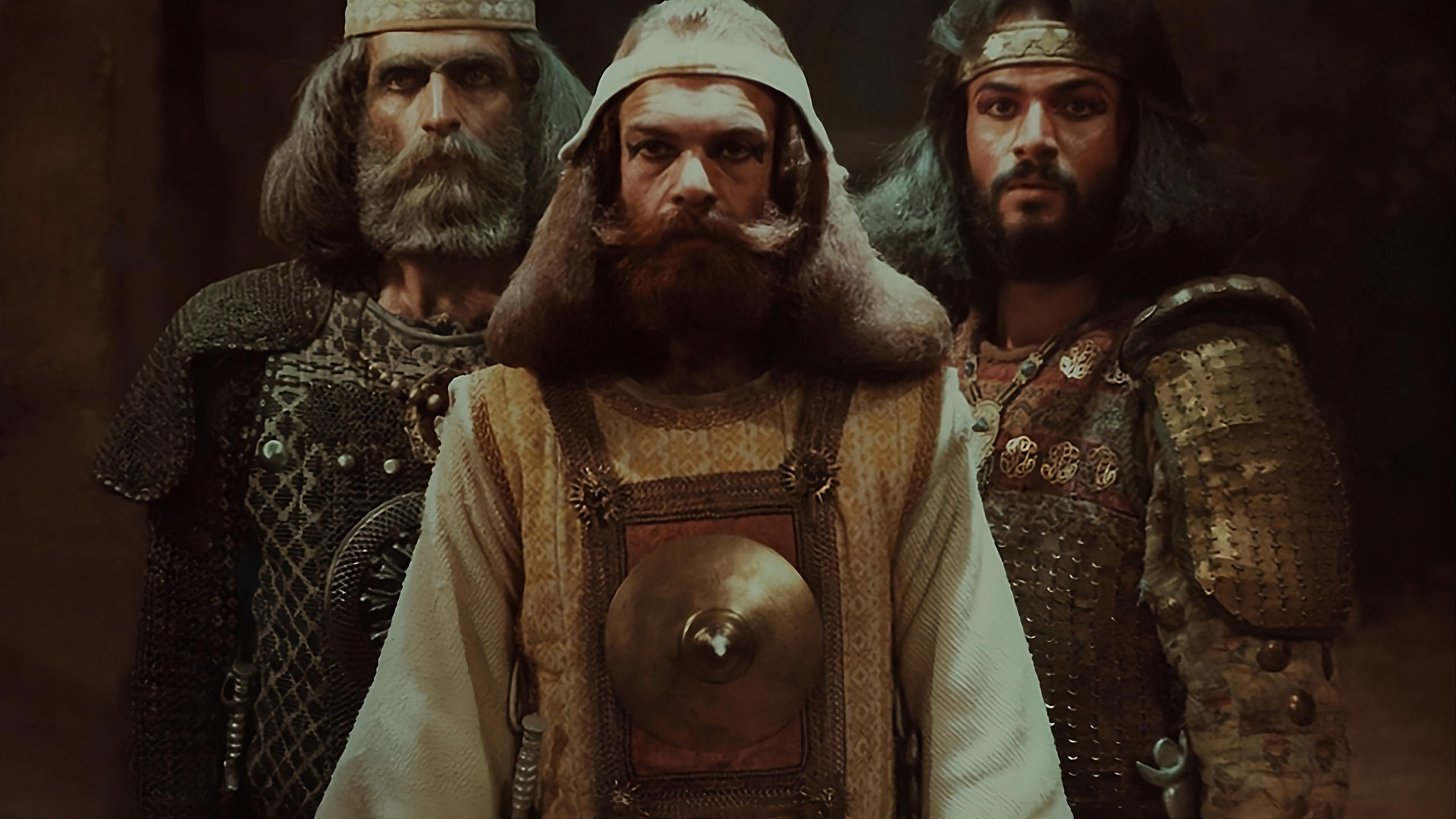 Backdrop for Death of Yazdgerd