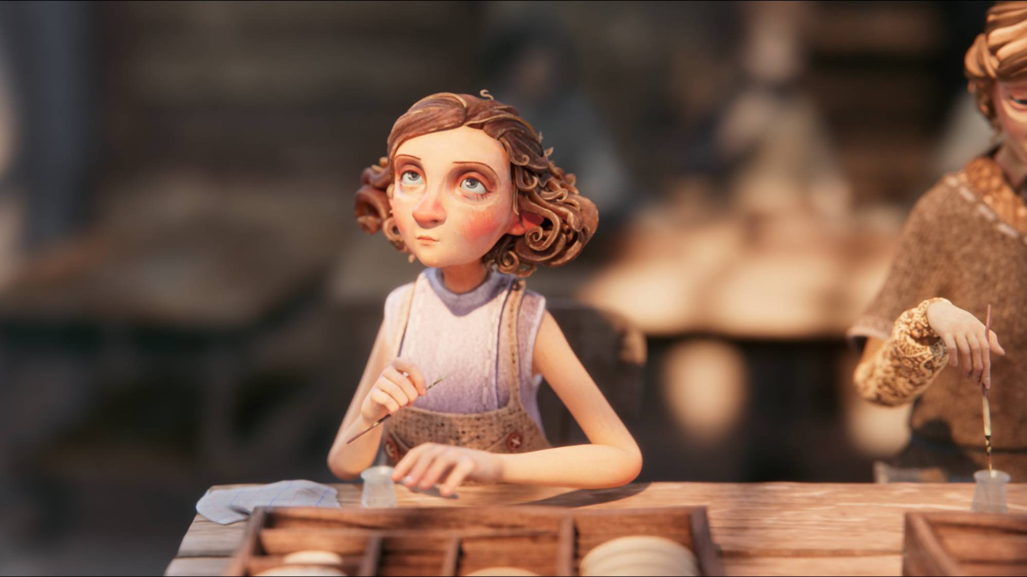 Backdrop for Les Lucioles