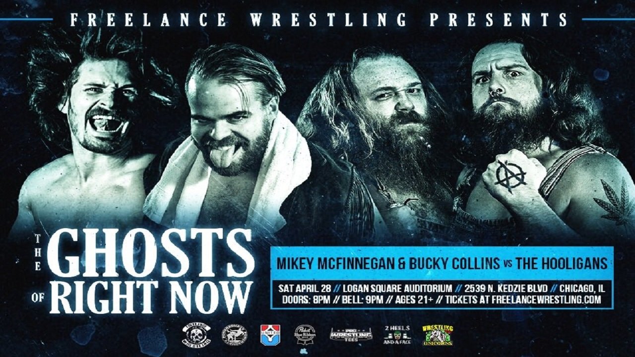 Backdrop for Freelance Wrestling: The Ghost Of Right Now