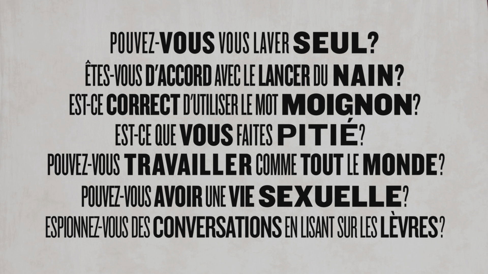 Backdrop for Ça ne se demande pas