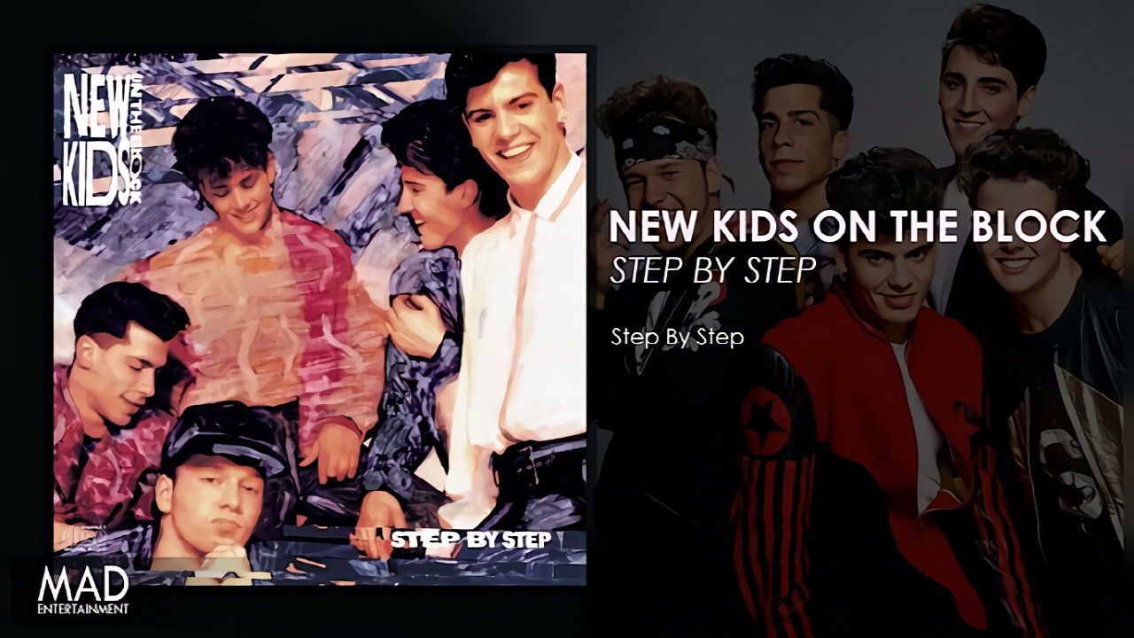Backdrop for New Kids On The Block Step by Step