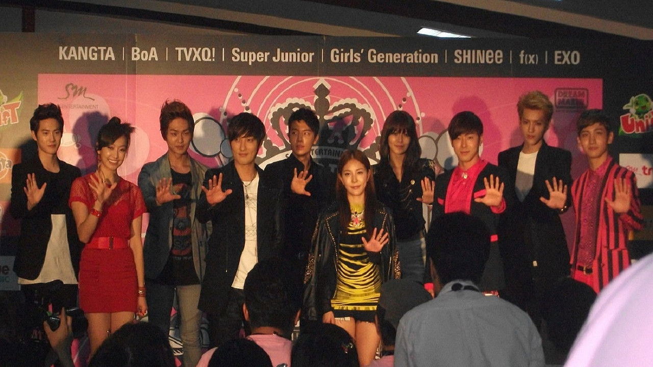 Backdrop for SM Town Live World Tour III Live in Tokyo