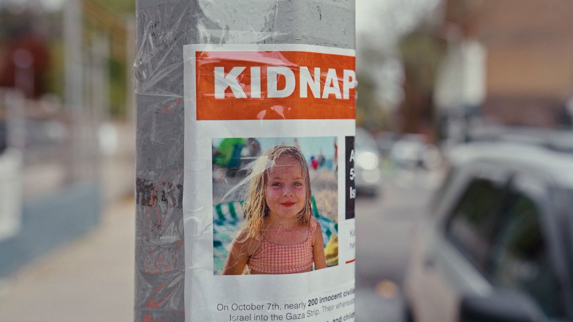 Backdrop for Torn: The Israel-Palestine Poster War on New York City Streets