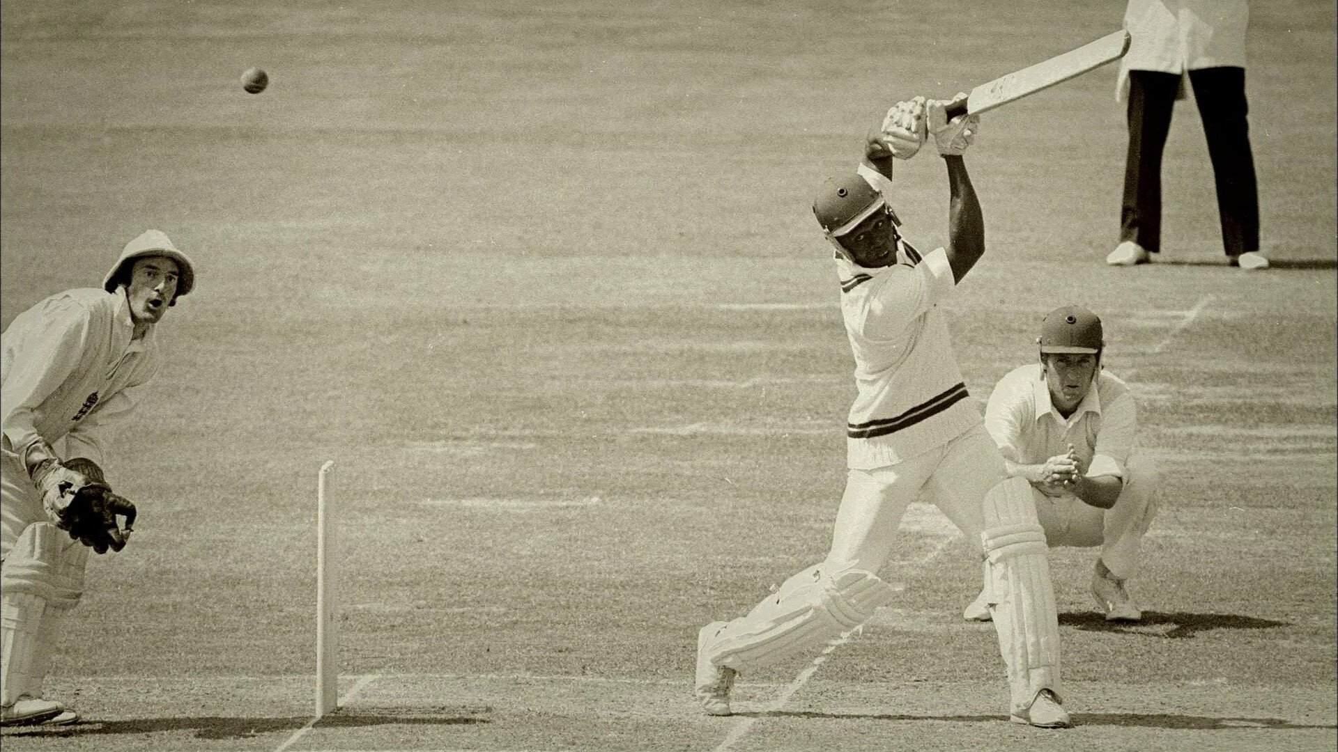 Backdrop for Fire in Babylon