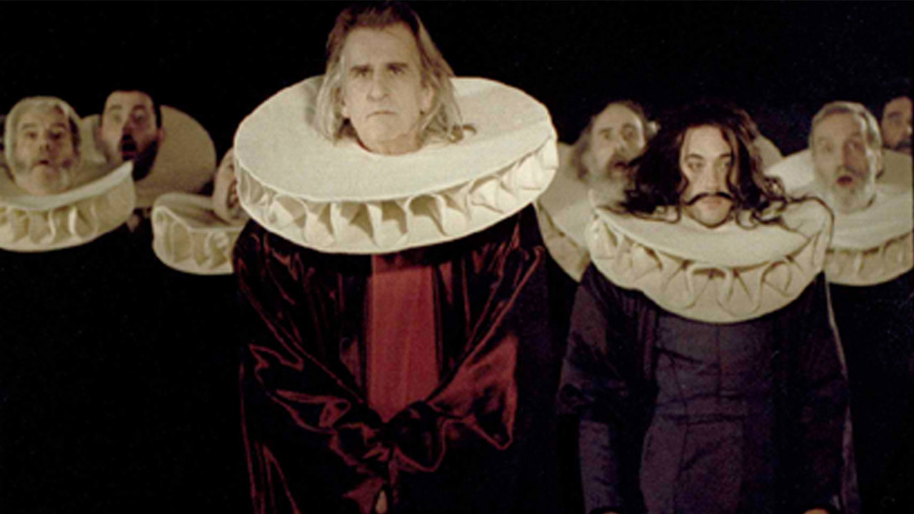 Backdrop for L'Infante, l'âne et l'architecte