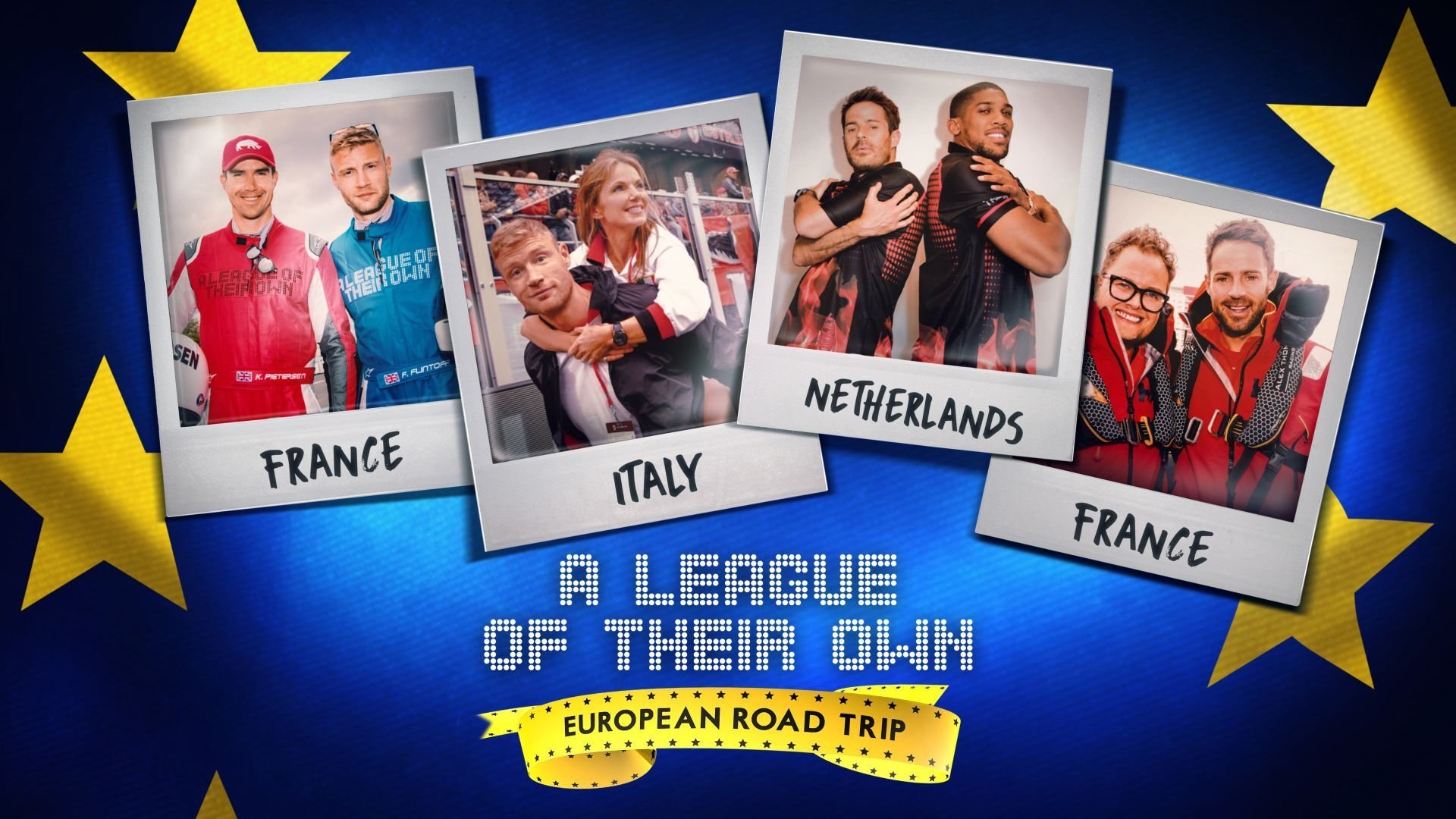 Backdrop for A League Of Their Own: European Road Trip