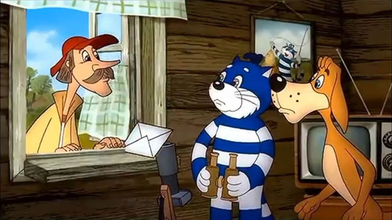 Backdrop for Spring in Prostokvashino