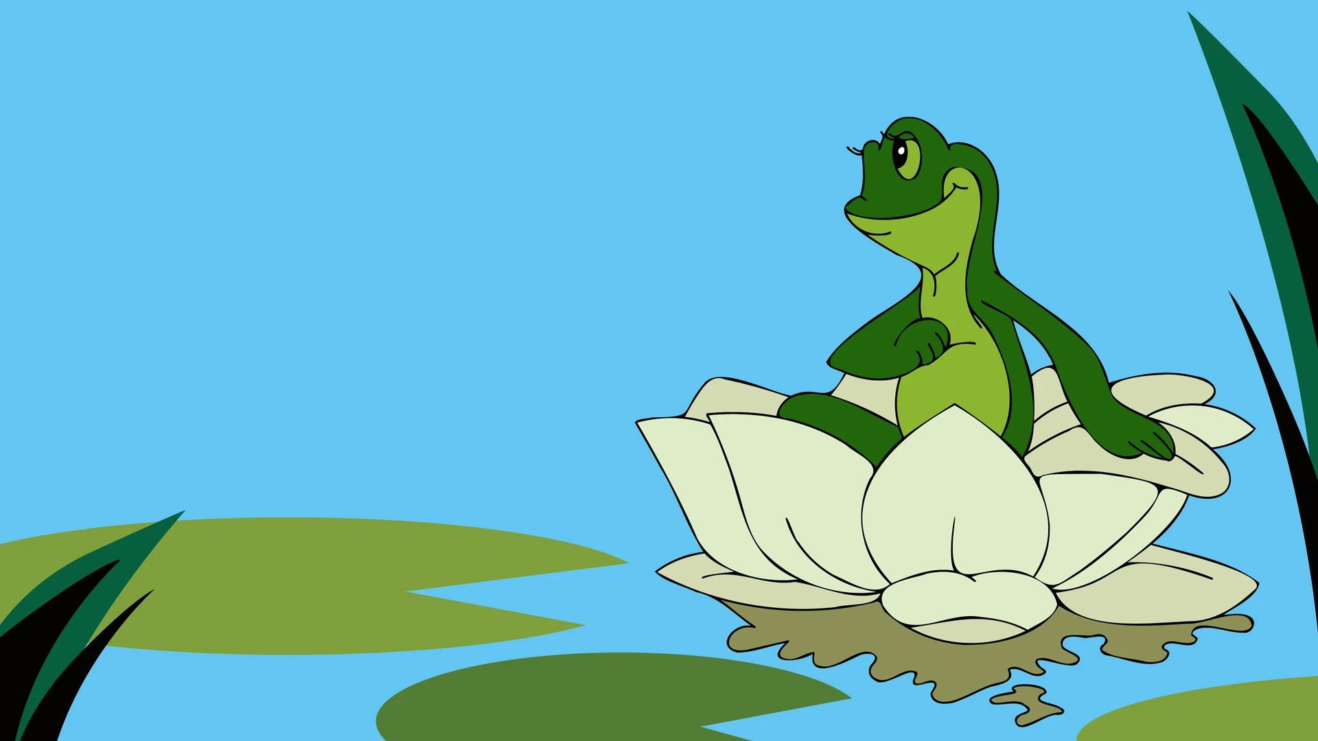 Backdrop for Frog the Traveller