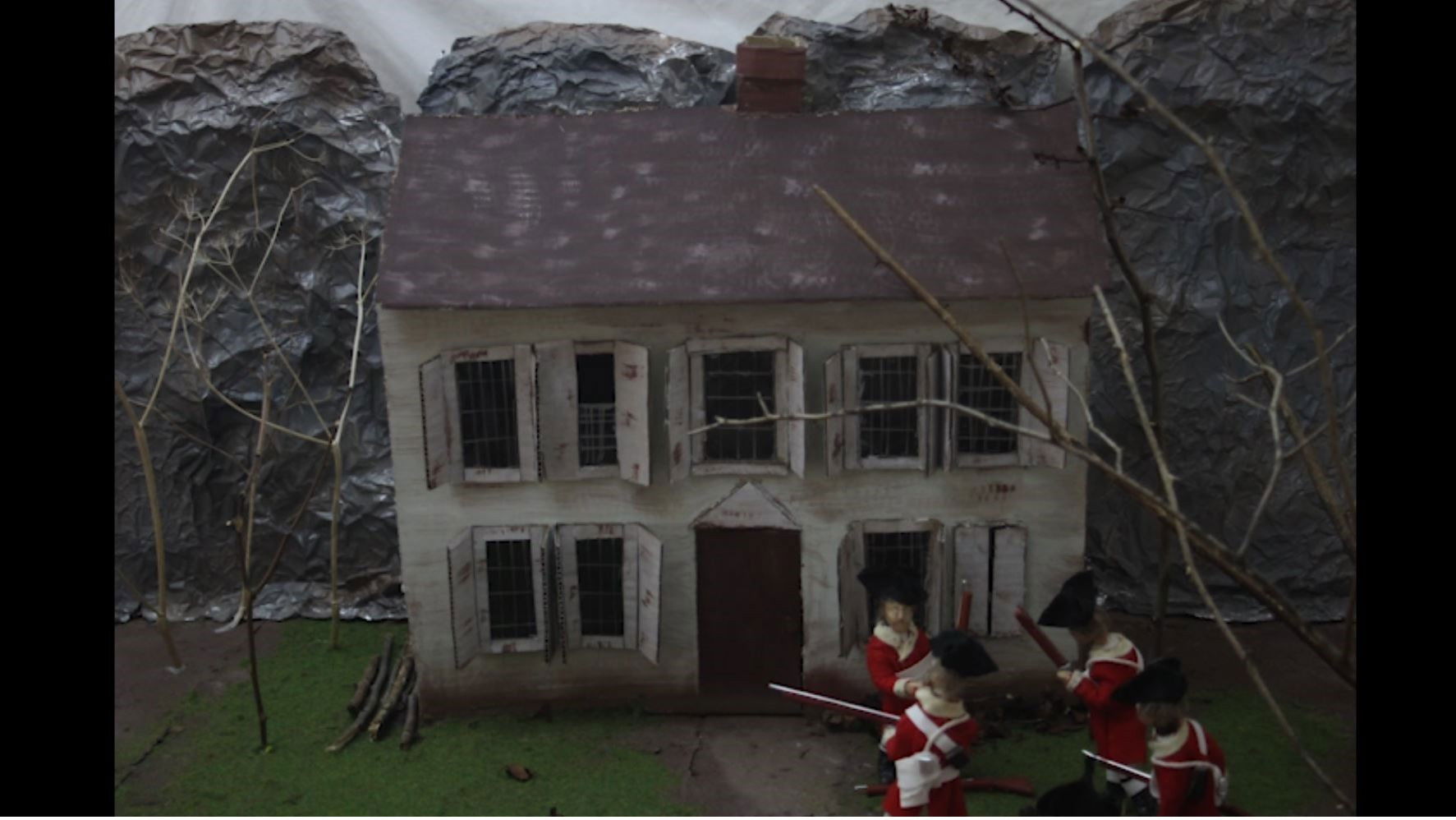 Backdrop for American Revolution/War of Independence