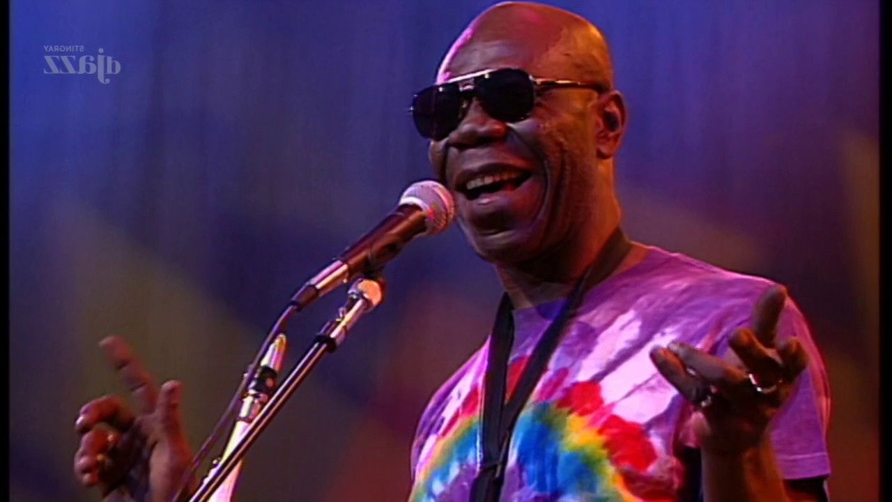 Backdrop for Soul Makossa Manu Dibango jazz Open Stuttgart - 1995