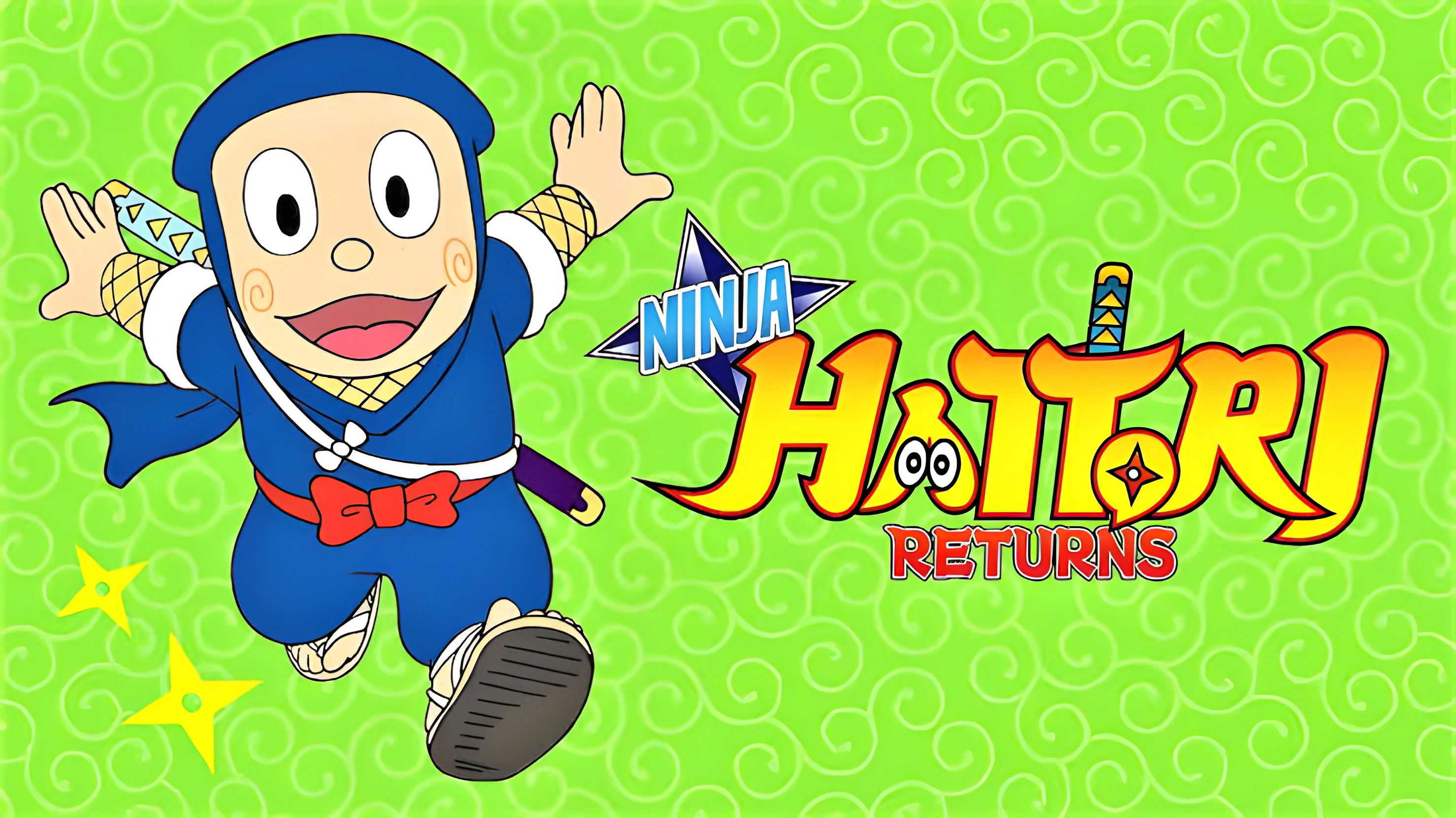 Backdrop for Ninja Hattori-Kun Returns