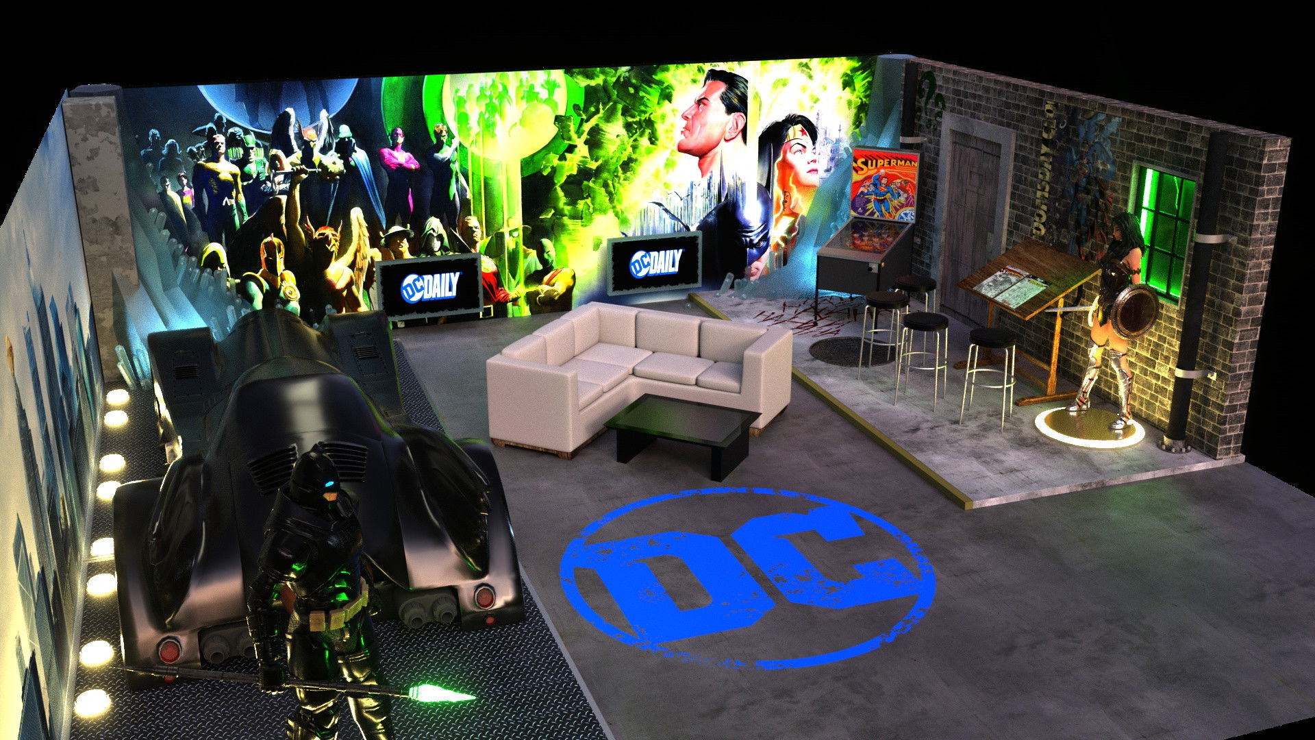 Backdrop for DC Daily