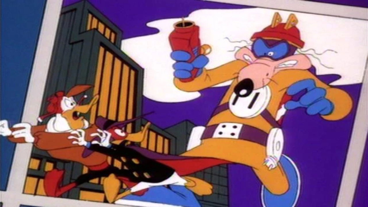 Backdrop for Darkwing Duck: Comic Book Capers