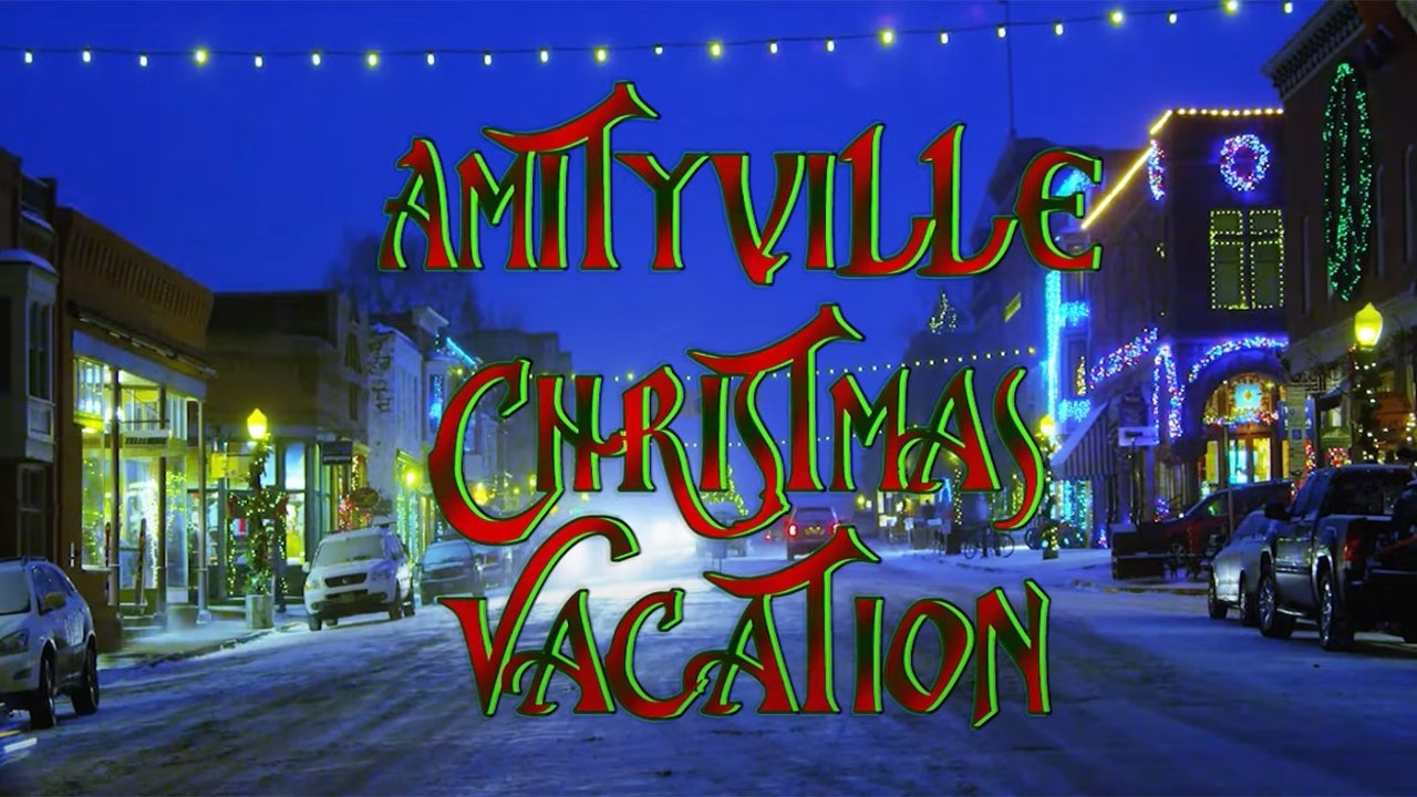 Backdrop for Amityville Christmas Vacation