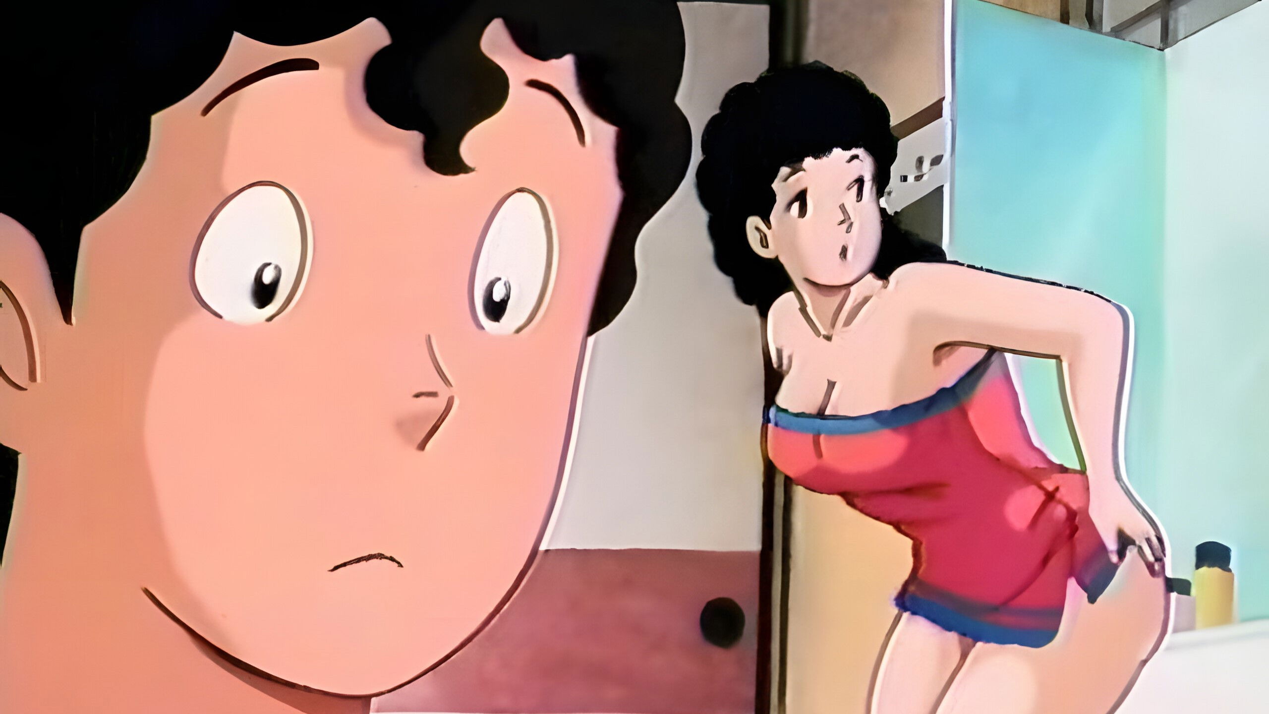 Backdrop for Curtain of the Pink