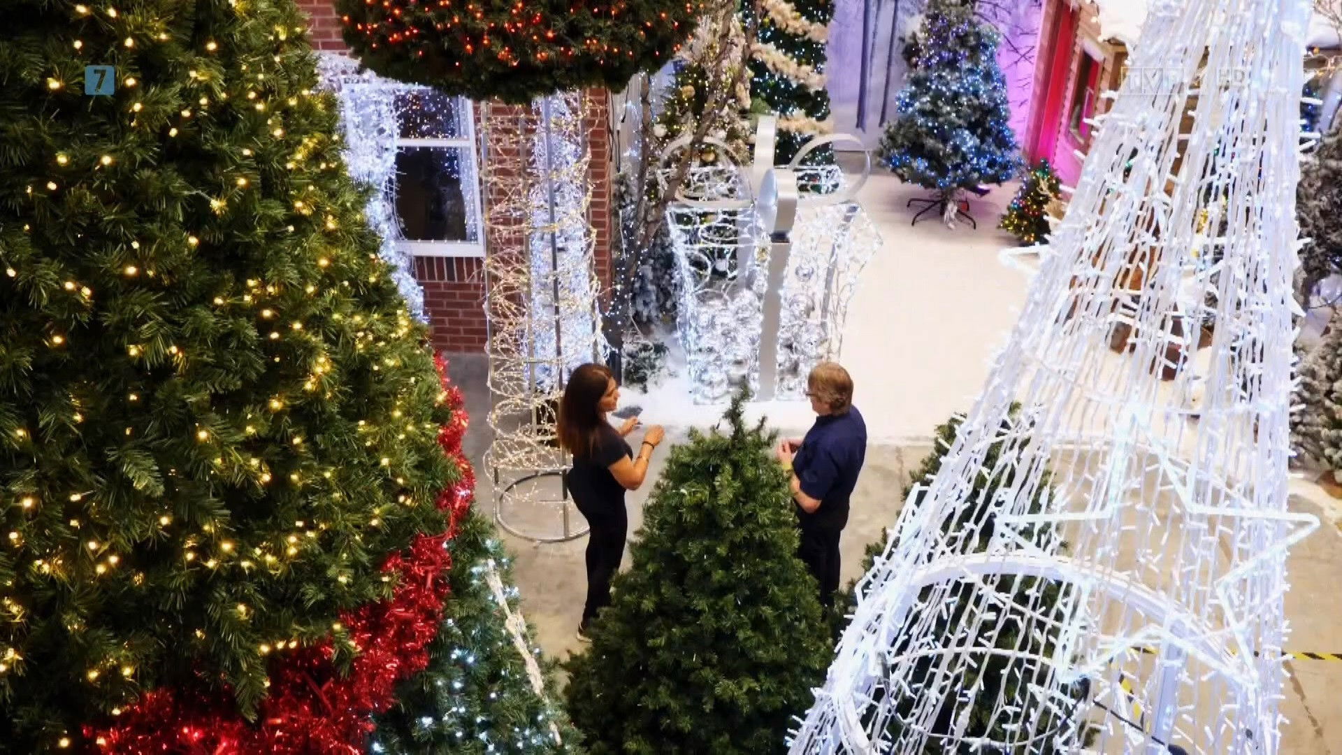 Backdrop for Deck the Halls: The Luxury Christmas Decorators