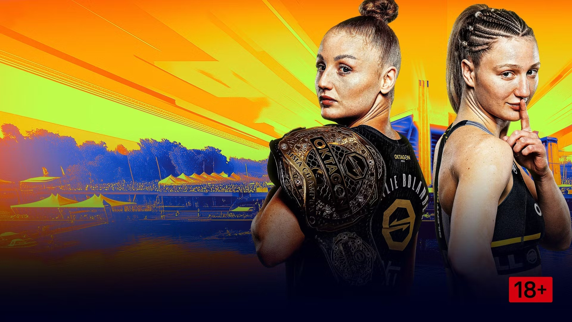Backdrop for OKTAGON 74: Bolander vs. Szabová