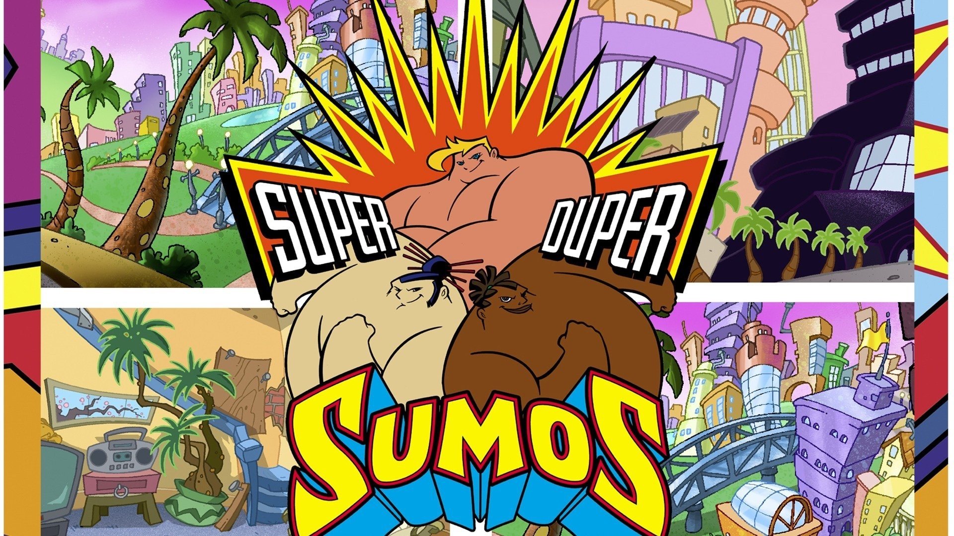 Backdrop for Super Duper Sumos