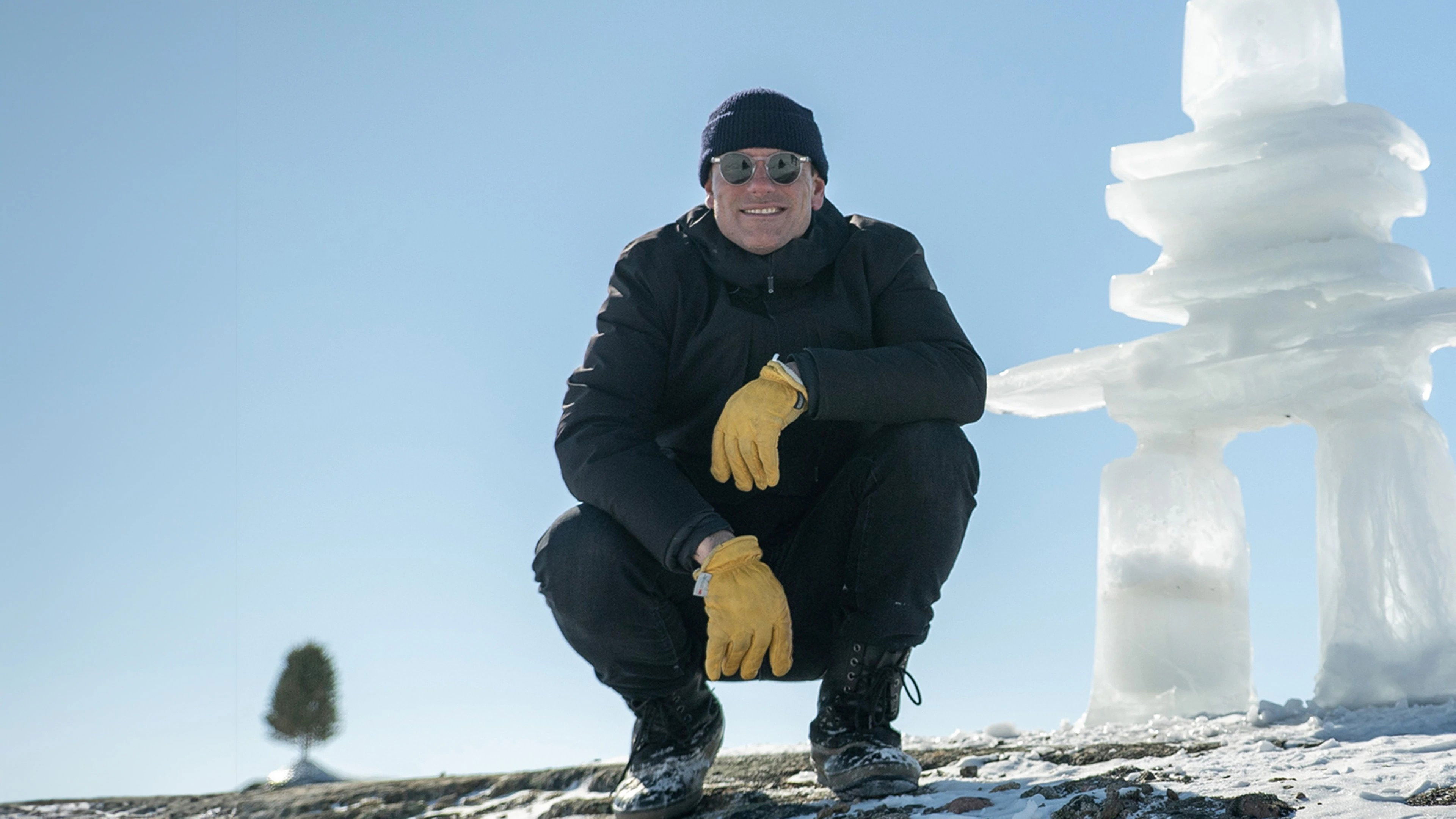 Backdrop for Chuck and the First Peoples' Kitchen