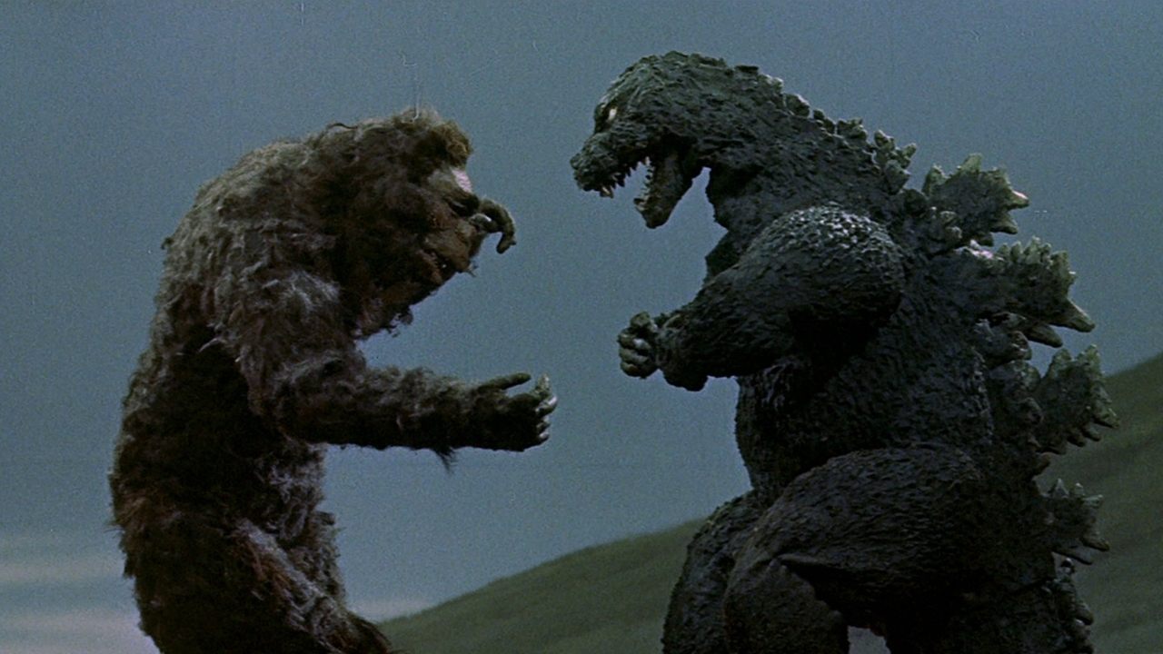 Backdrop for King Kong vs. Godzilla