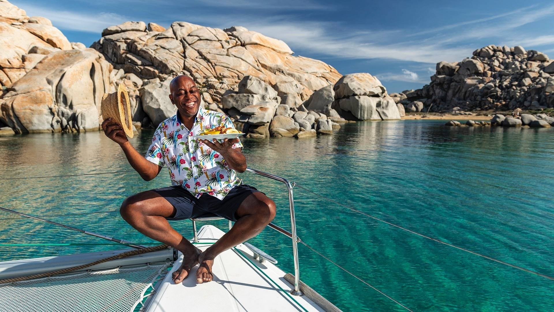 Backdrop for Ainsley's Mediterranean Cookbook