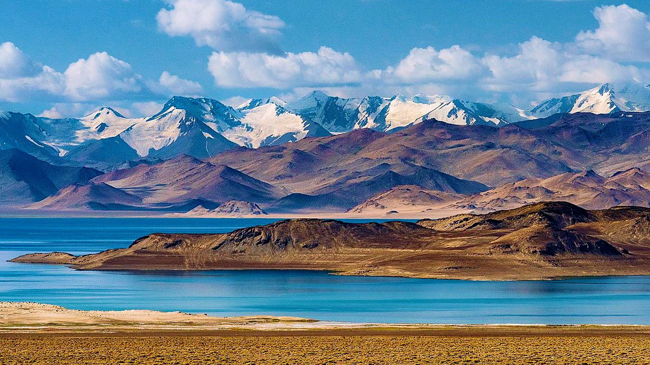 Backdrop for Seen auf dem Dach der Welt