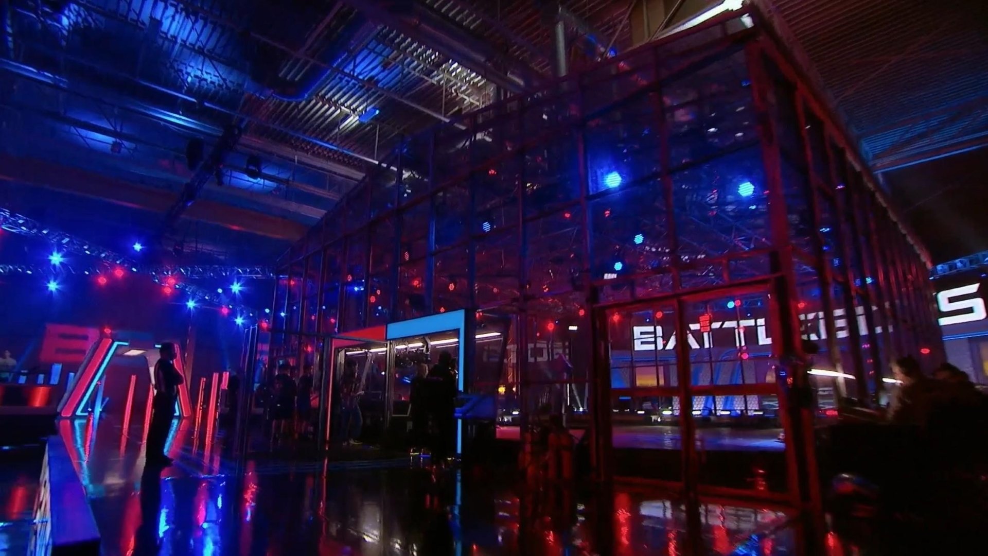 Backdrop for BattleBots: Bounty Hunters