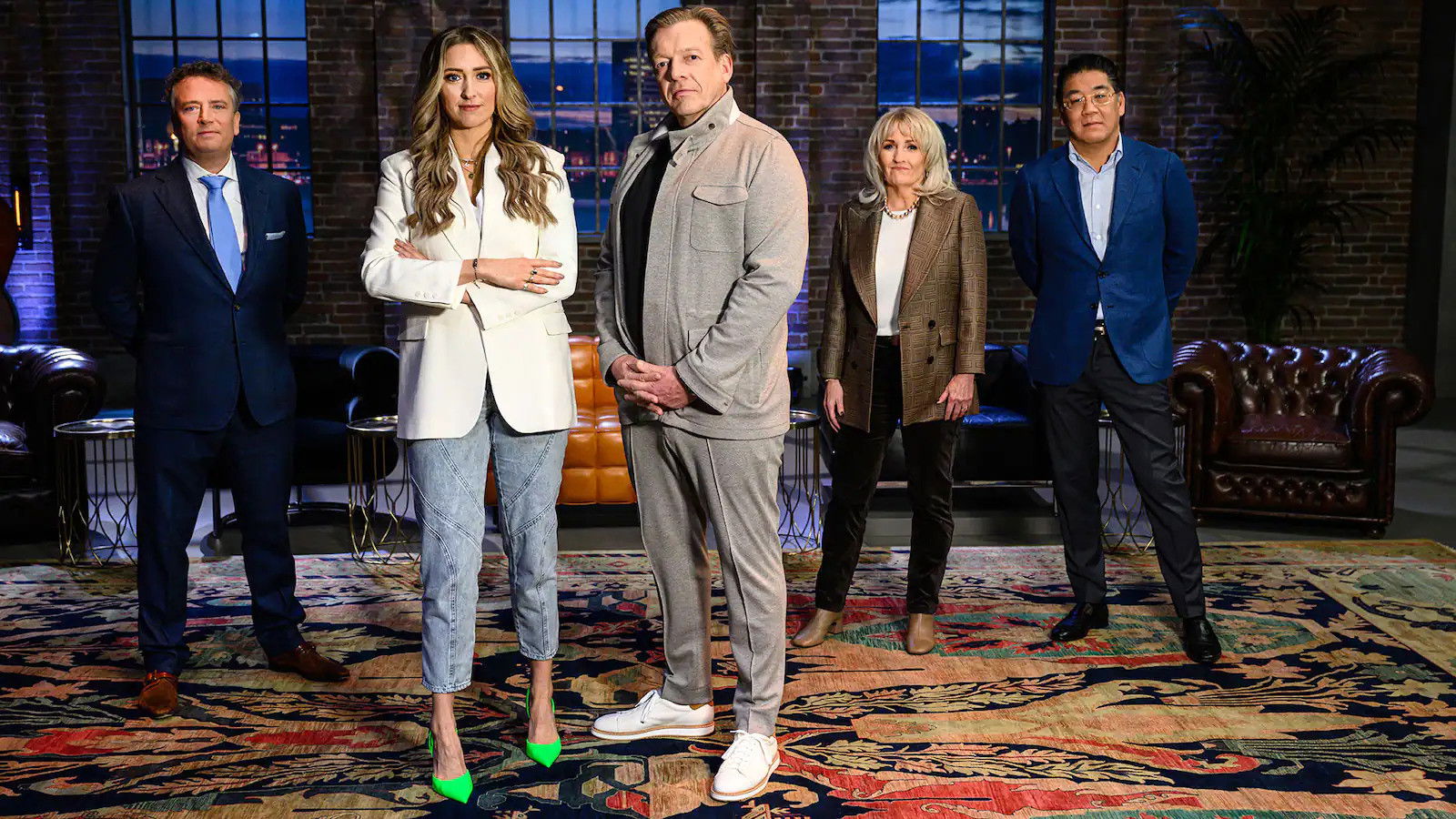 Backdrop for Dragons' Den