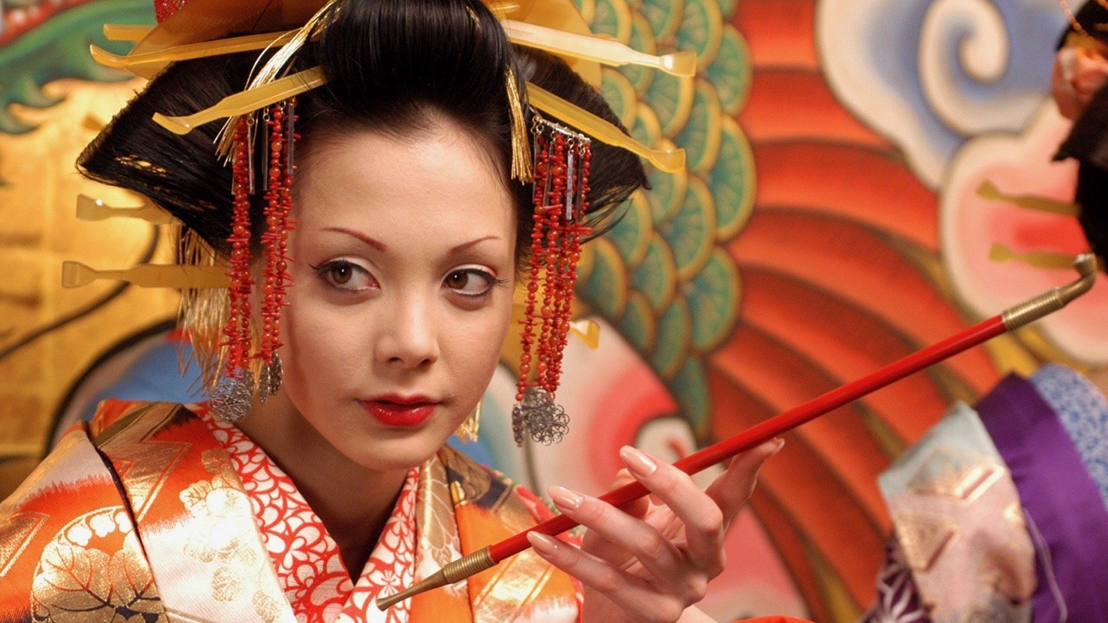 Backdrop for Sakuran