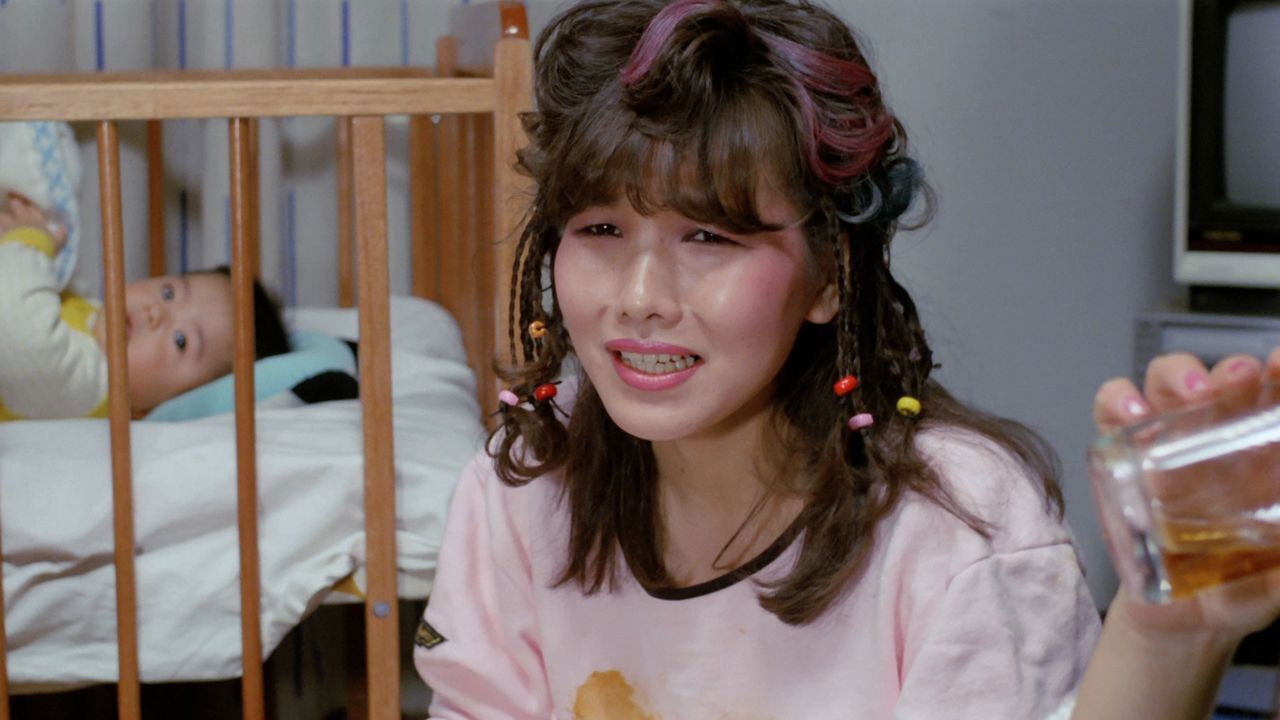 Backdrop for Woman with Wet Fingers