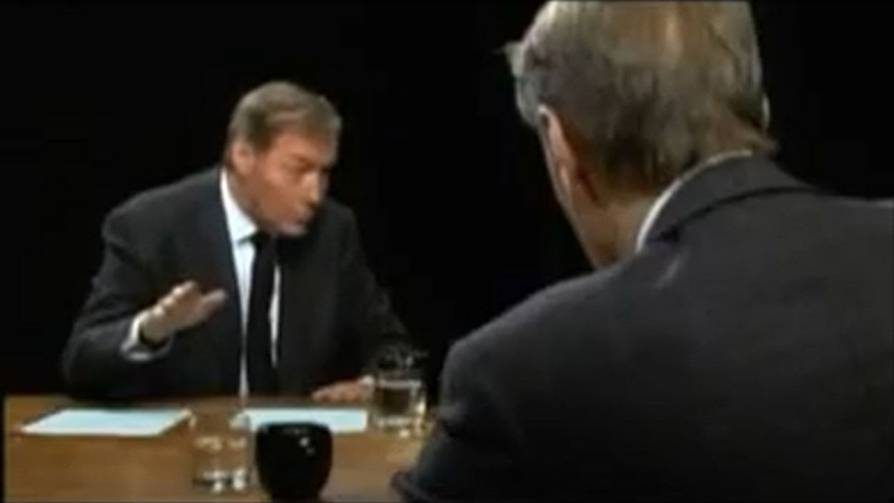 Backdrop for Charlie Rose by Samuel Beckett