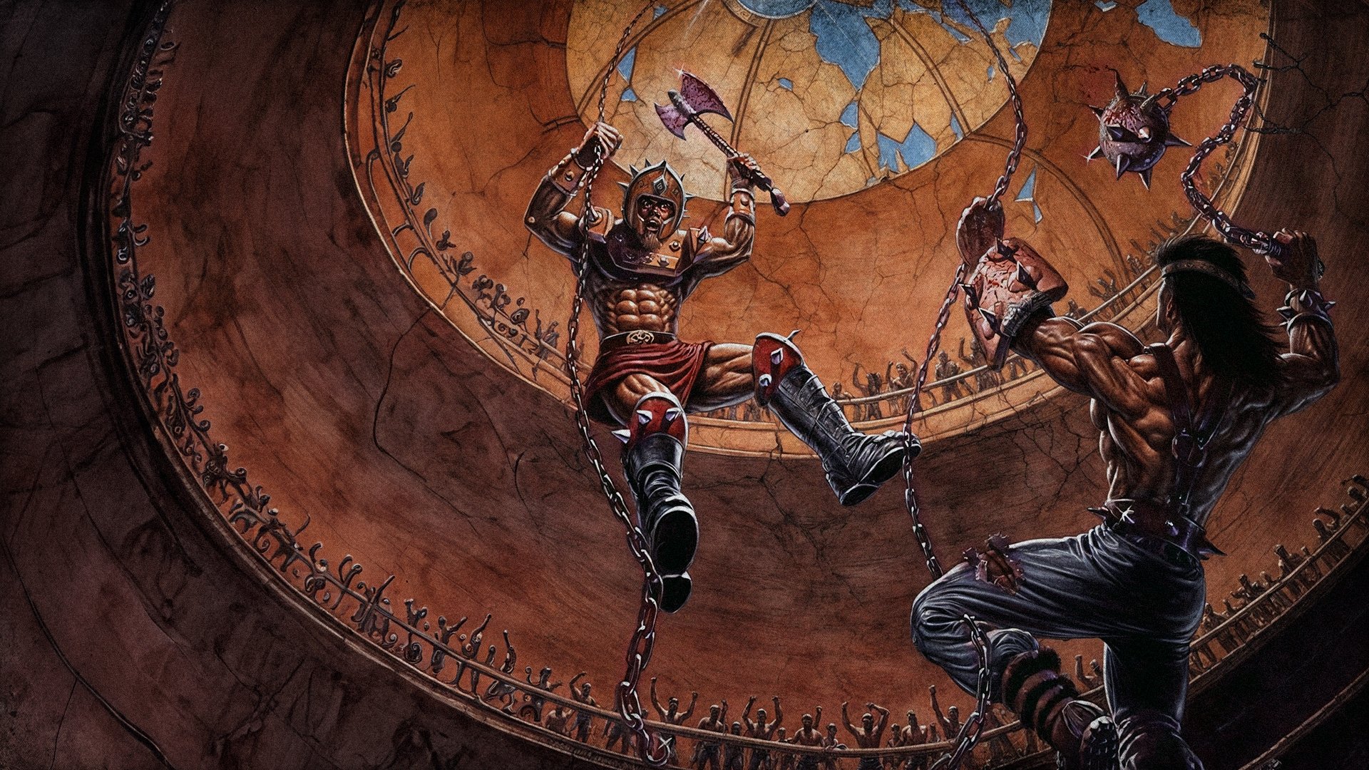 Backdrop for Raiders of the Sun