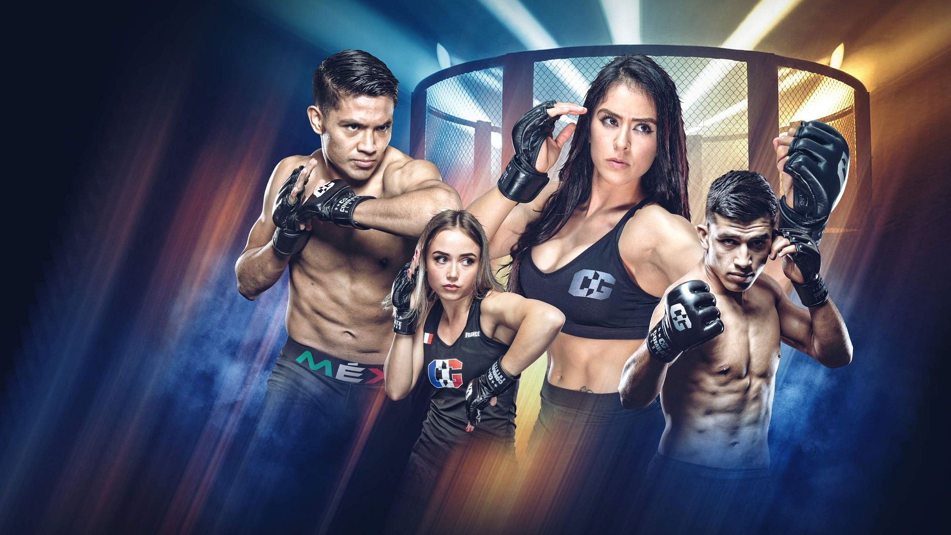 Backdrop for Combate Global