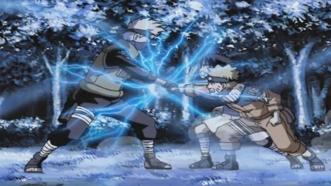 Backdrop for Naruto OVA 4: Finally a Clash! Jounin VS. Genin!! Indiscriminate Grand Melee Tournament!!