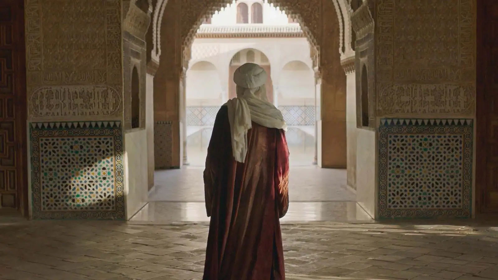 Backdrop for The Builders of the Alhambra