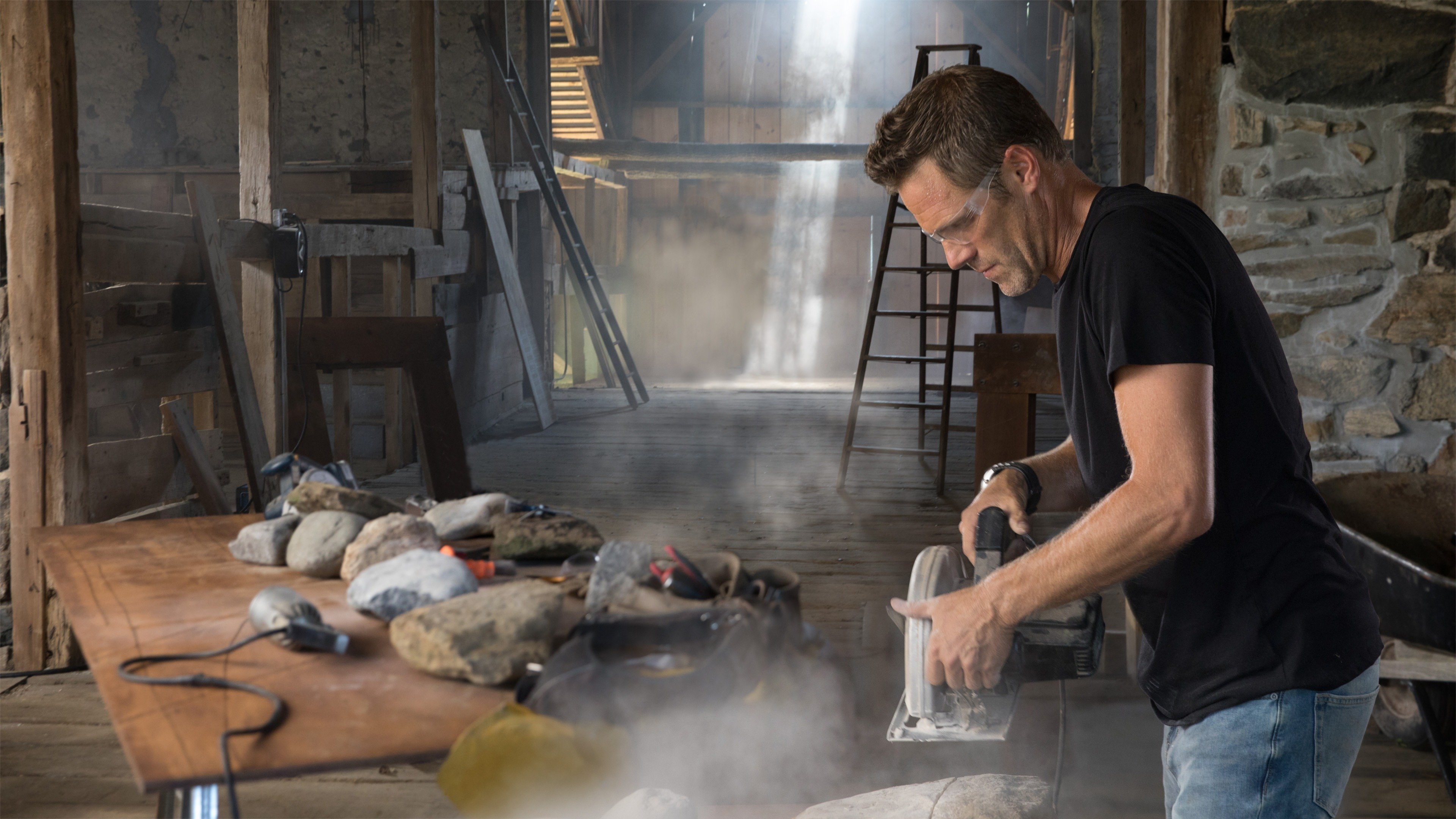 Backdrop for Stone House Revival