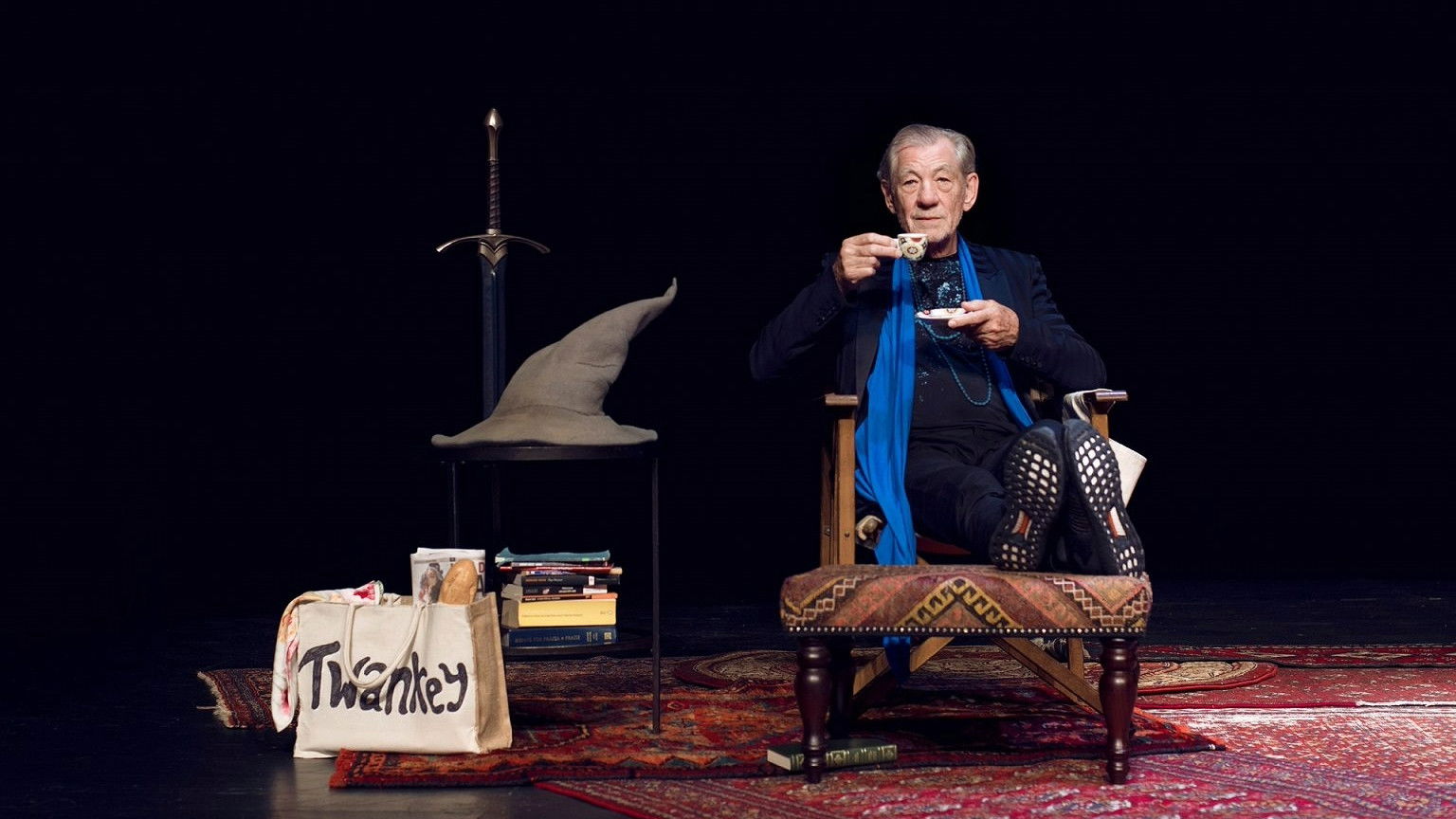 Backdrop for Ian McKellen on Stage: With Tolkien, Shakespeare, Others and YOU